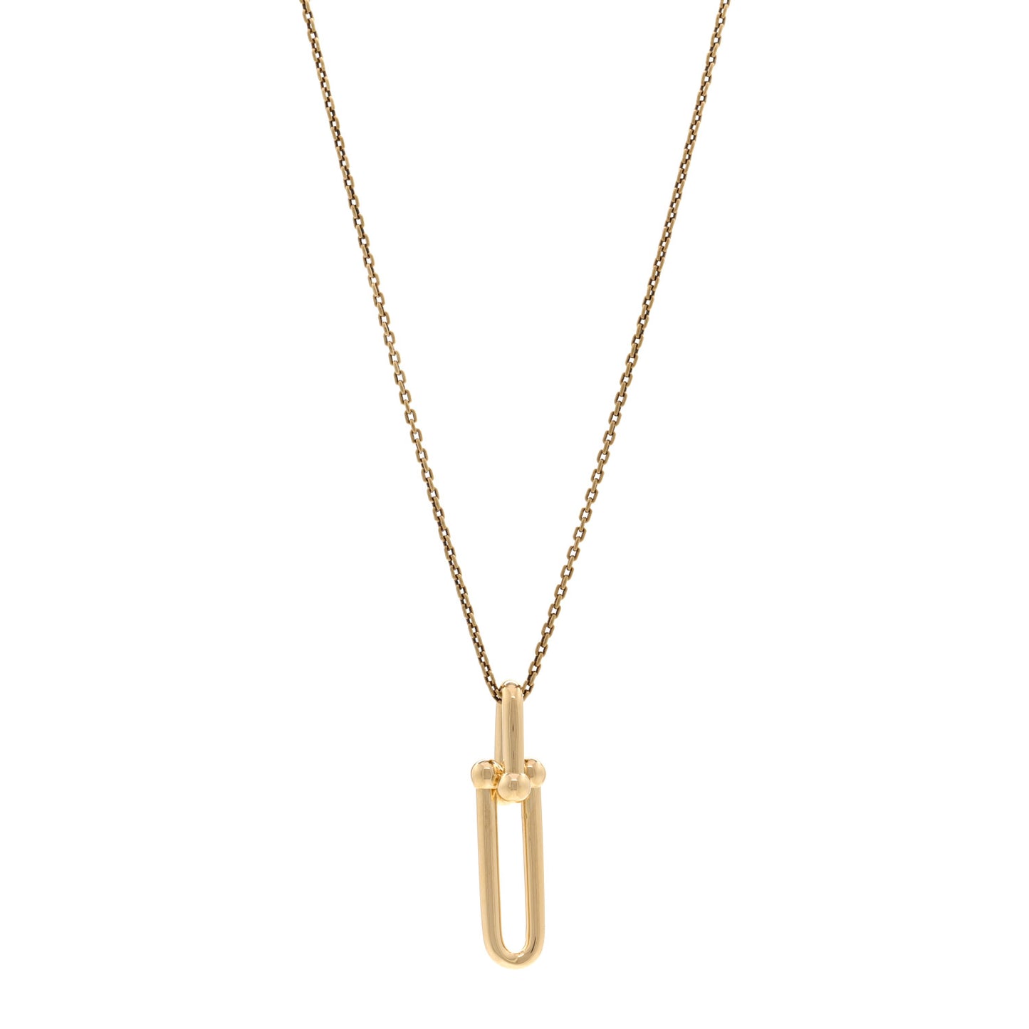 18K Yellow Gold HardWear Link Pendant Necklace