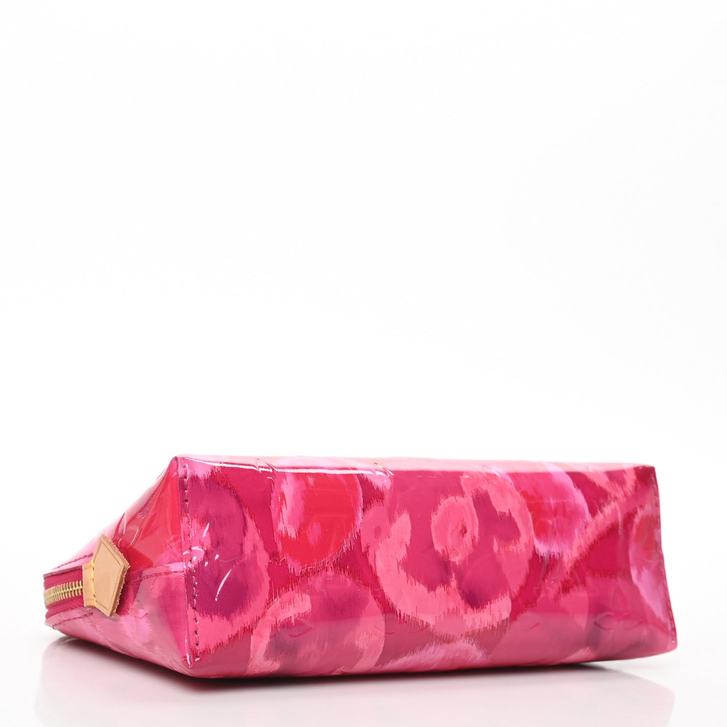 Vernis Ikat Cosmetic Pouch Rose Indien