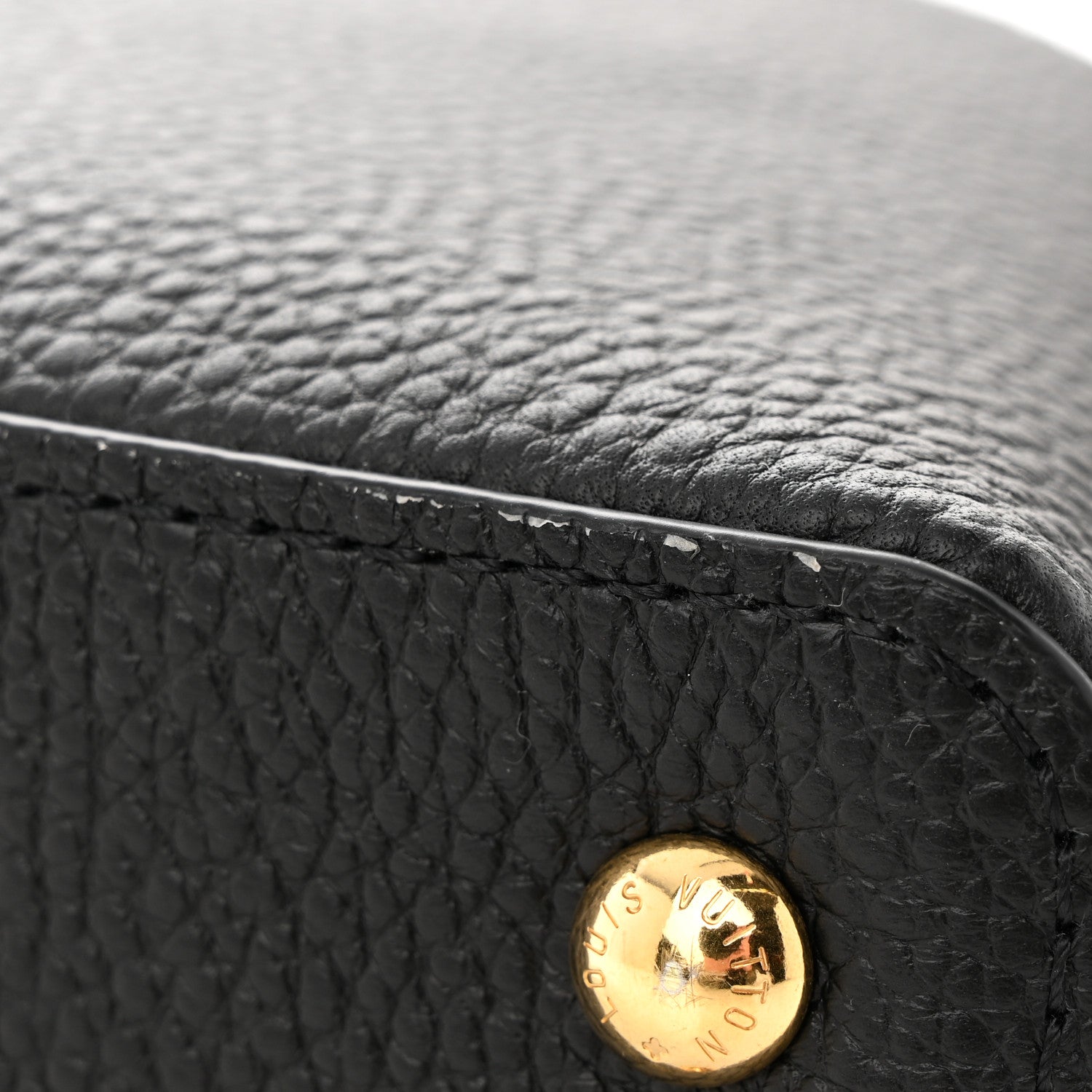 Louis Vuitton Taurillon Ayers Mini Capucines Black 10 of 12