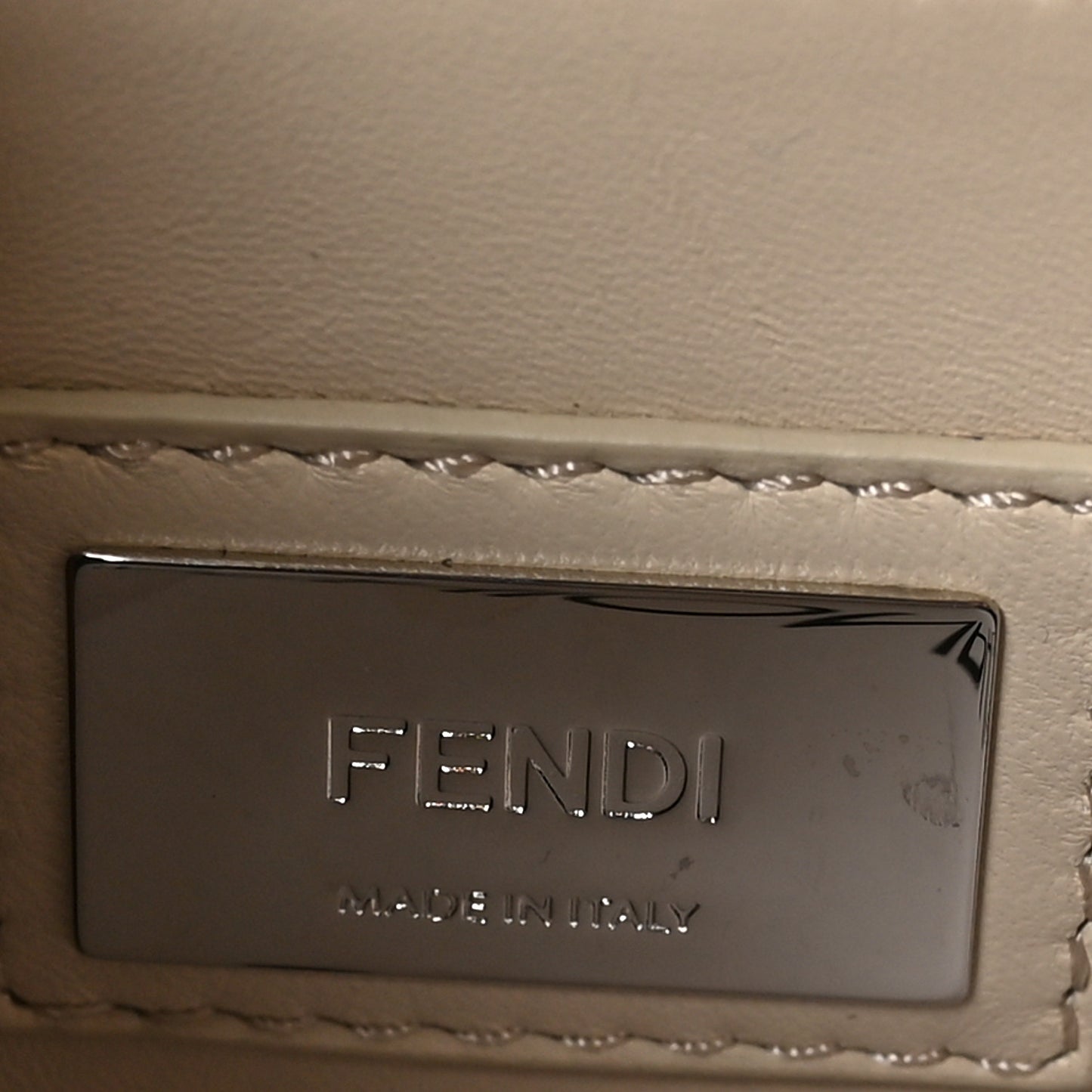 Vitello Seta Century Nappa Canvas Medium Peekaboo Iconic Defender Satchel Moresco Verde Islanda