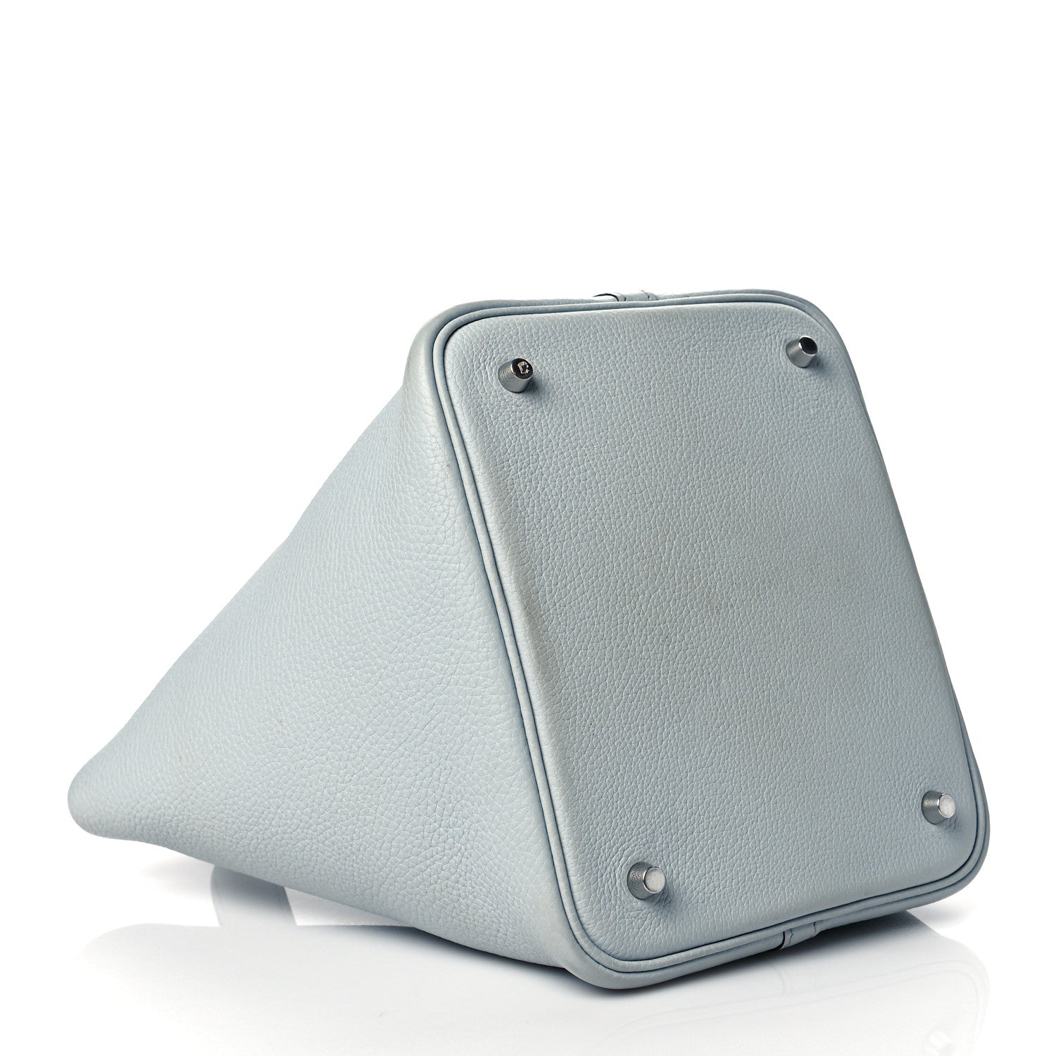 Hermes Taurillon Clemence Picotin Lock 22 MM Bleu Pale 4 of 13