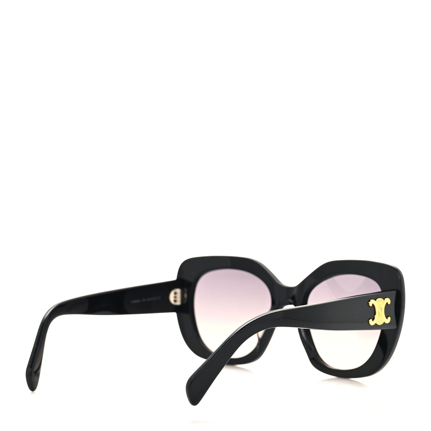 Acetate Triomphe 01 Square Sunglasses CL 40226U Black