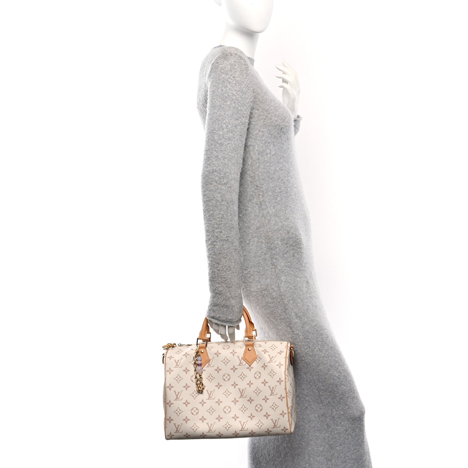 Louis Vuitton Monogram Dune Lucky Speedy Soft 30 Pink 2 of 9