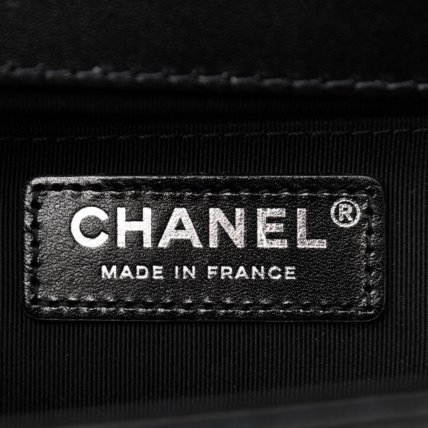 Chanel Glazed Calfskin Quilted Medium Chain Around Boy Flap Black 6 of 12