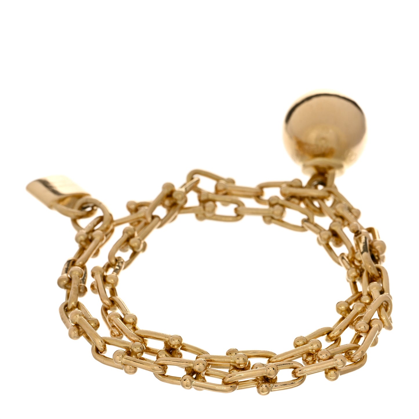 18K Yellow Gold Hardwear Wrap Bracelet