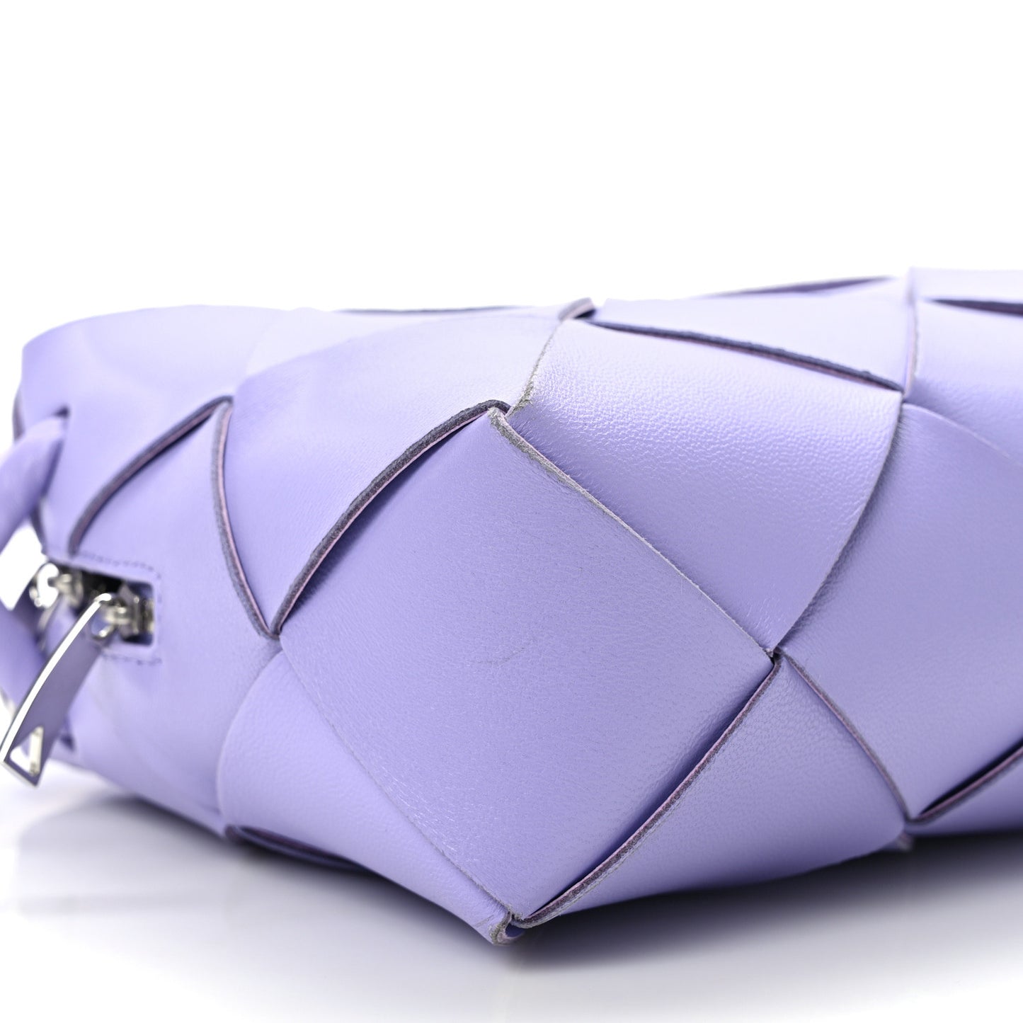 Lambskin Intreccio Small Cassette Camera Bag Wisteria