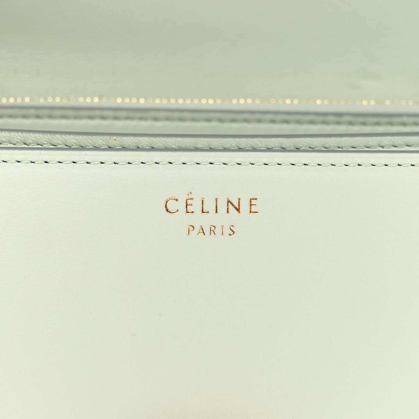 Box Calfskin Medium Classic Box Flap Bag Mint