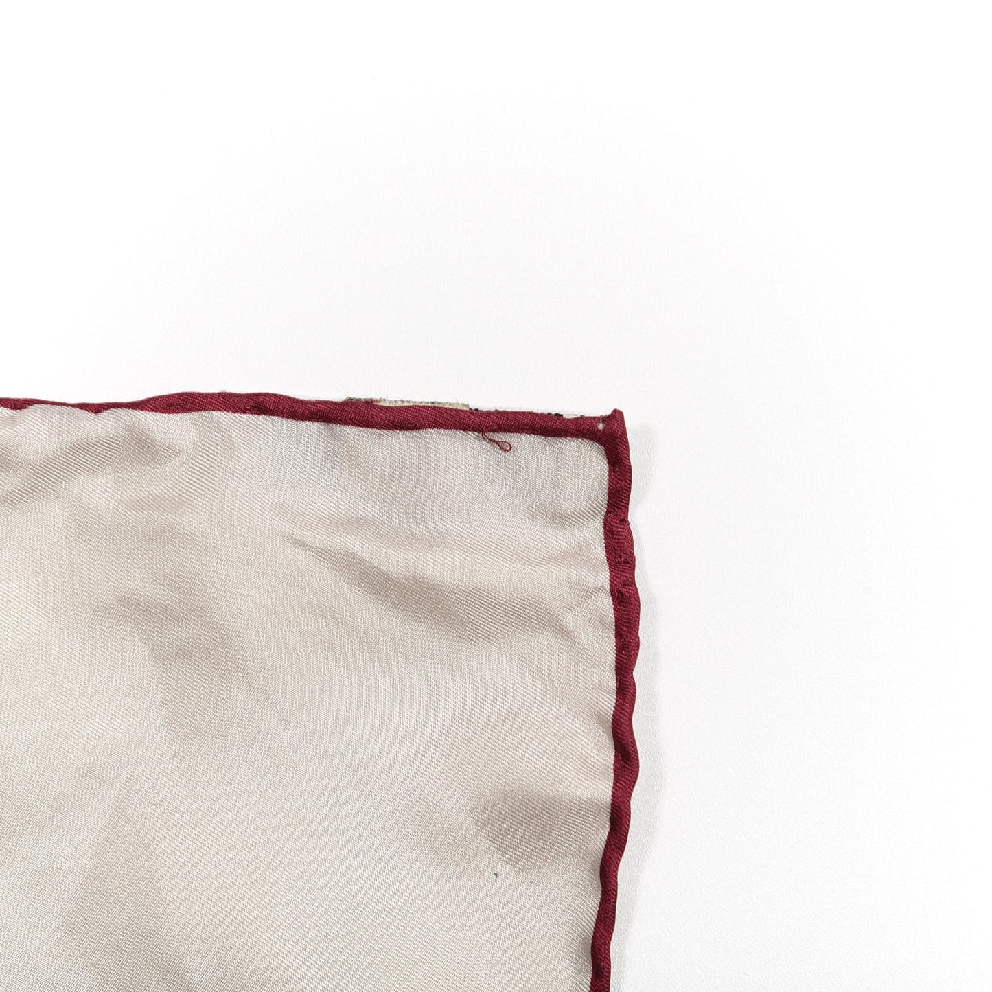 Silk Square Scarf Beige