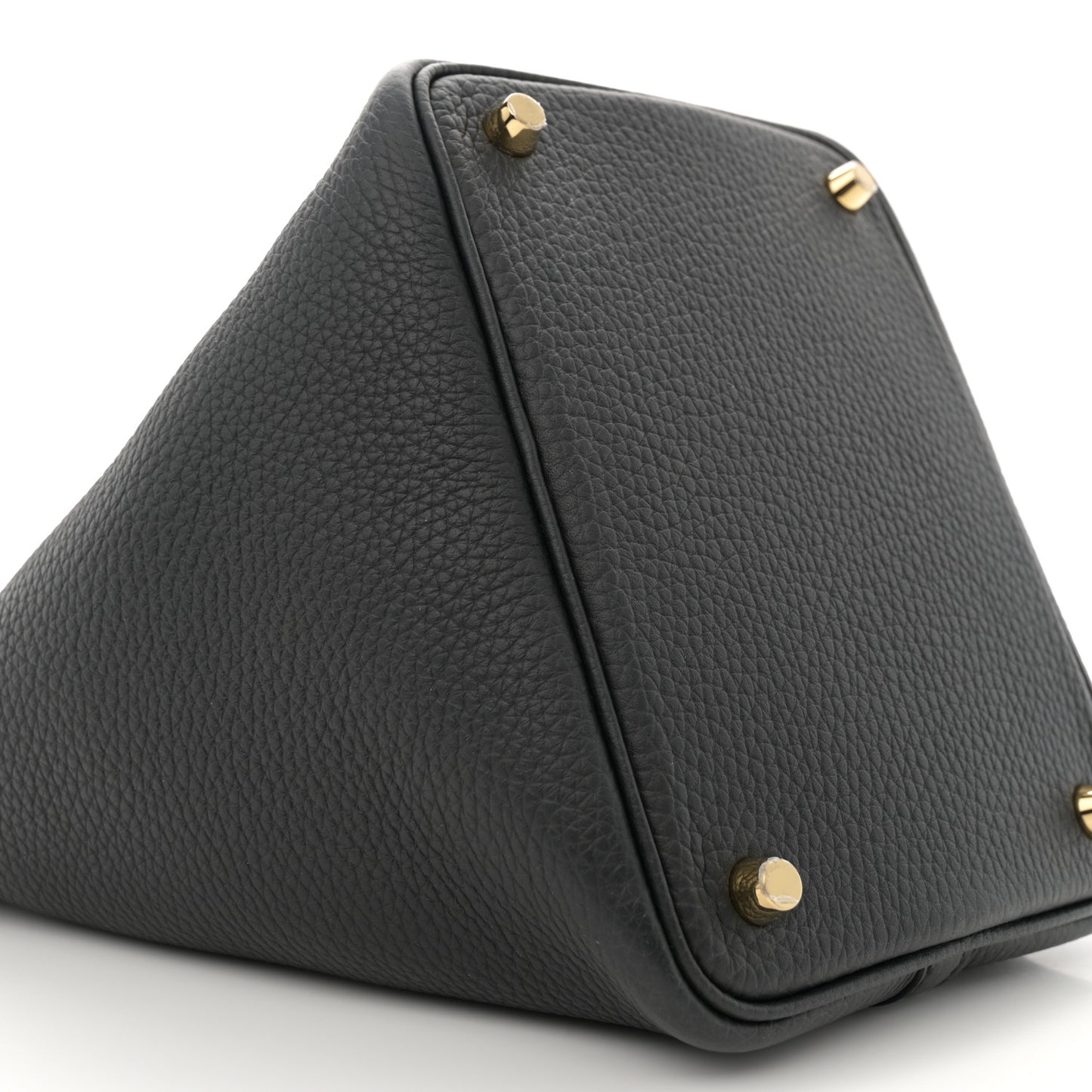 Taurillon Clemence Picotin Lock 18 PM Black