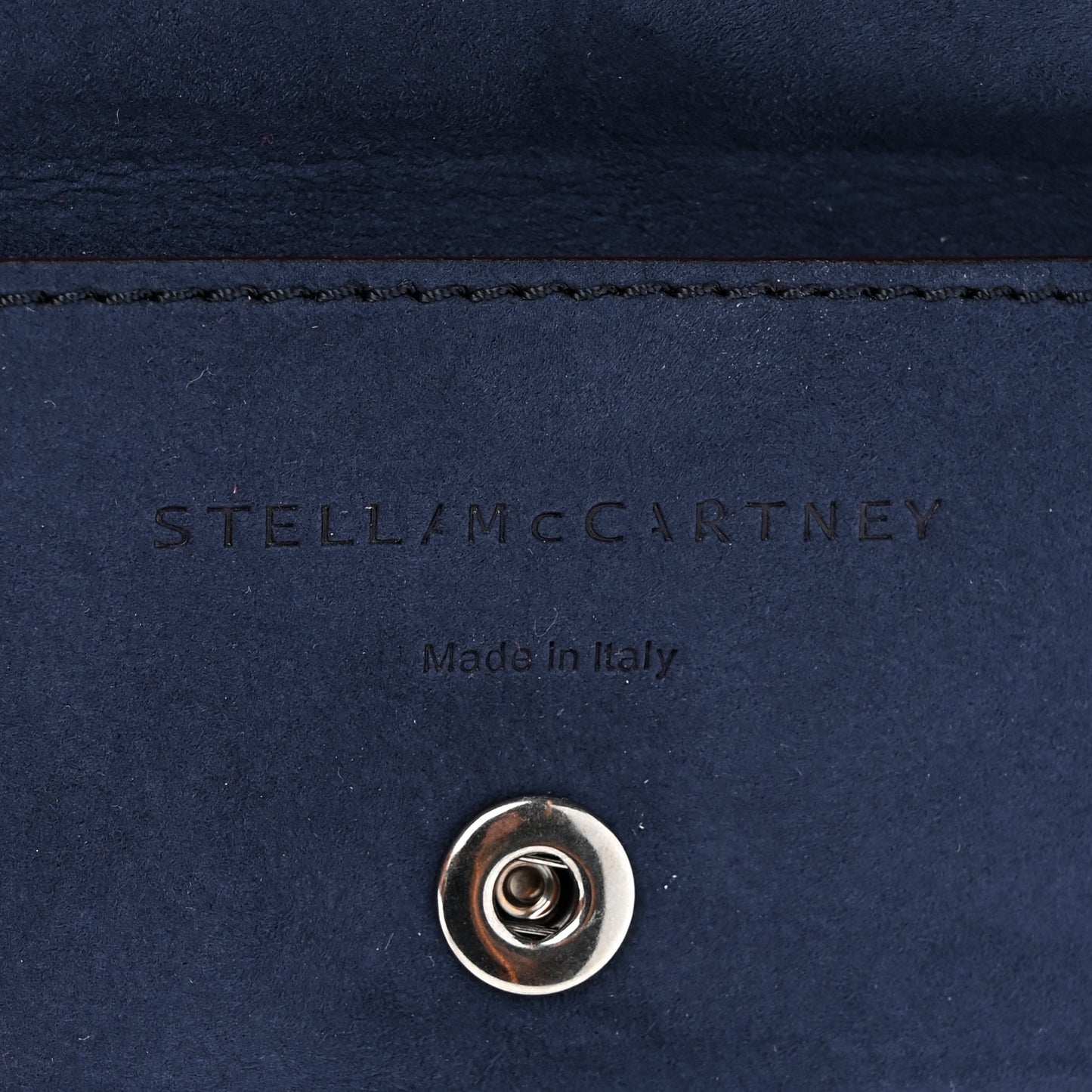 Shaggy Deer Falabella Reversible Mini Fold Over Tote Red Navy