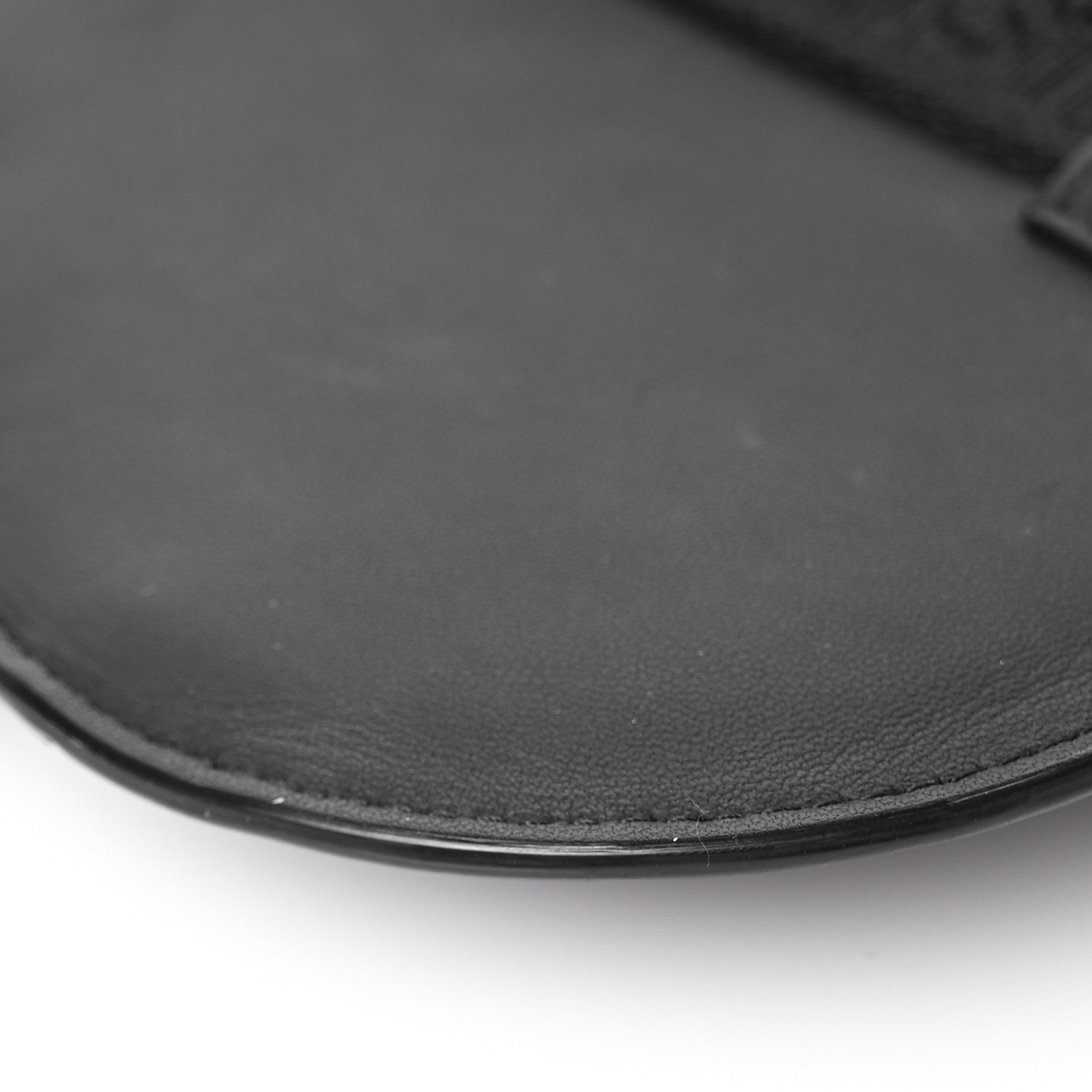 Christian Dior Ultra Matte Calfskin Saddle Belt Bag Black 10 of 13