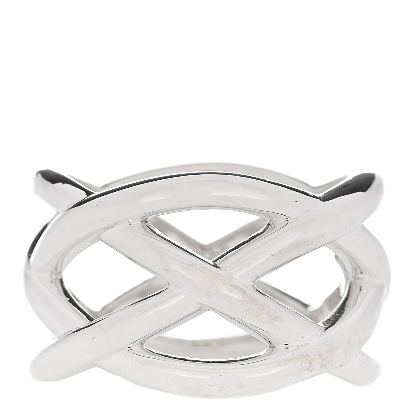 Sterling Silver Celtic Knot Ring 50 5.5