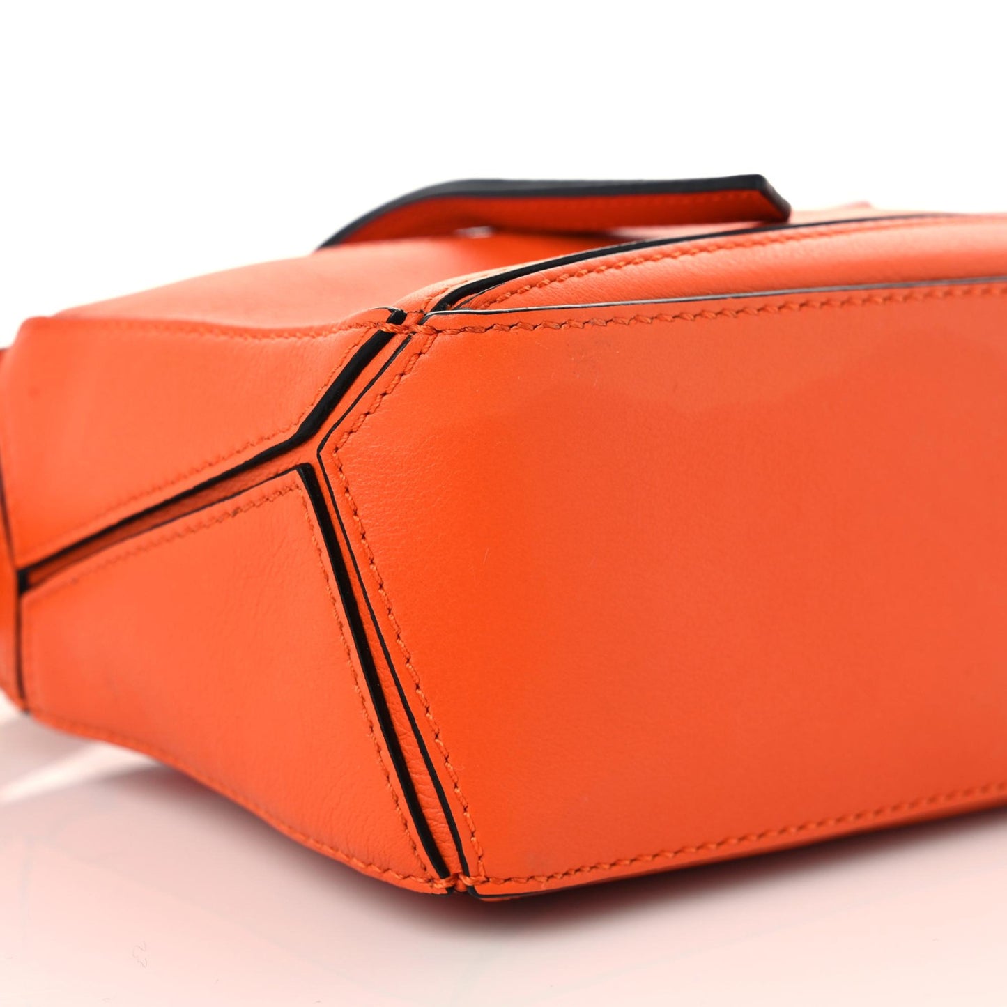 Calfskin Mini Puzzle Bag Orange