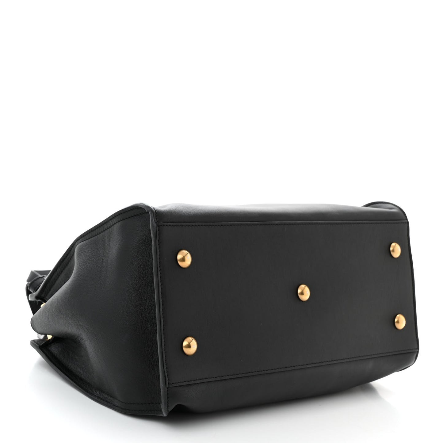Calfskin Small Classic Y Cabas Black