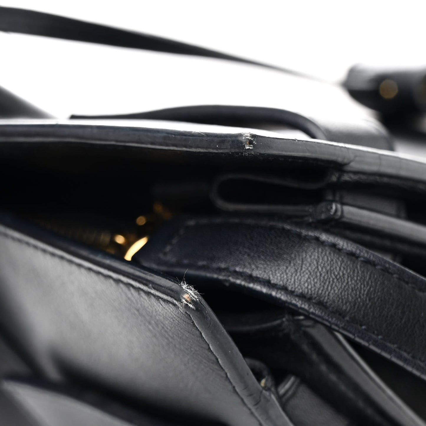 Calfskin Small Sac De Jour Navy