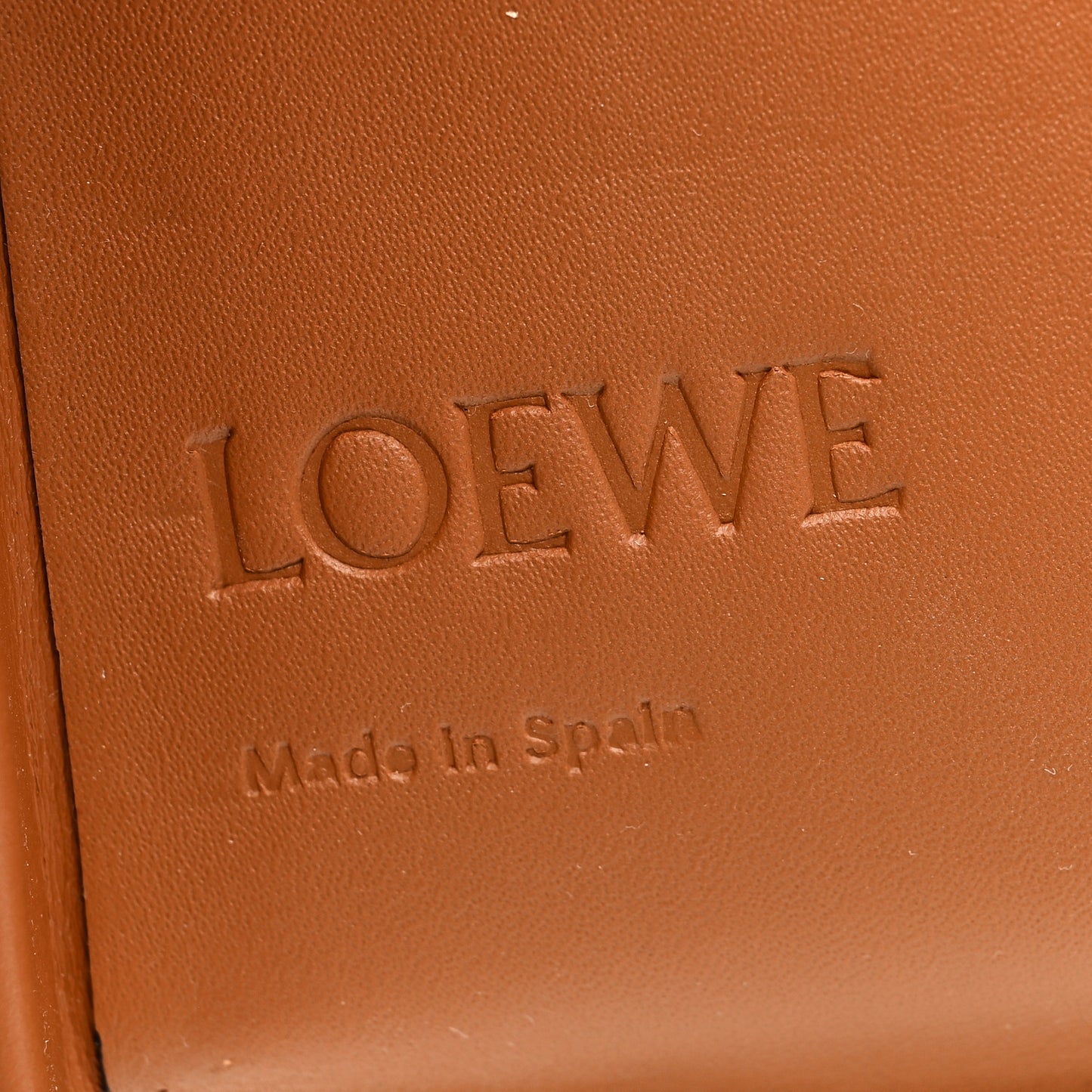 Soft Calfskin Small Heel Bag Tan