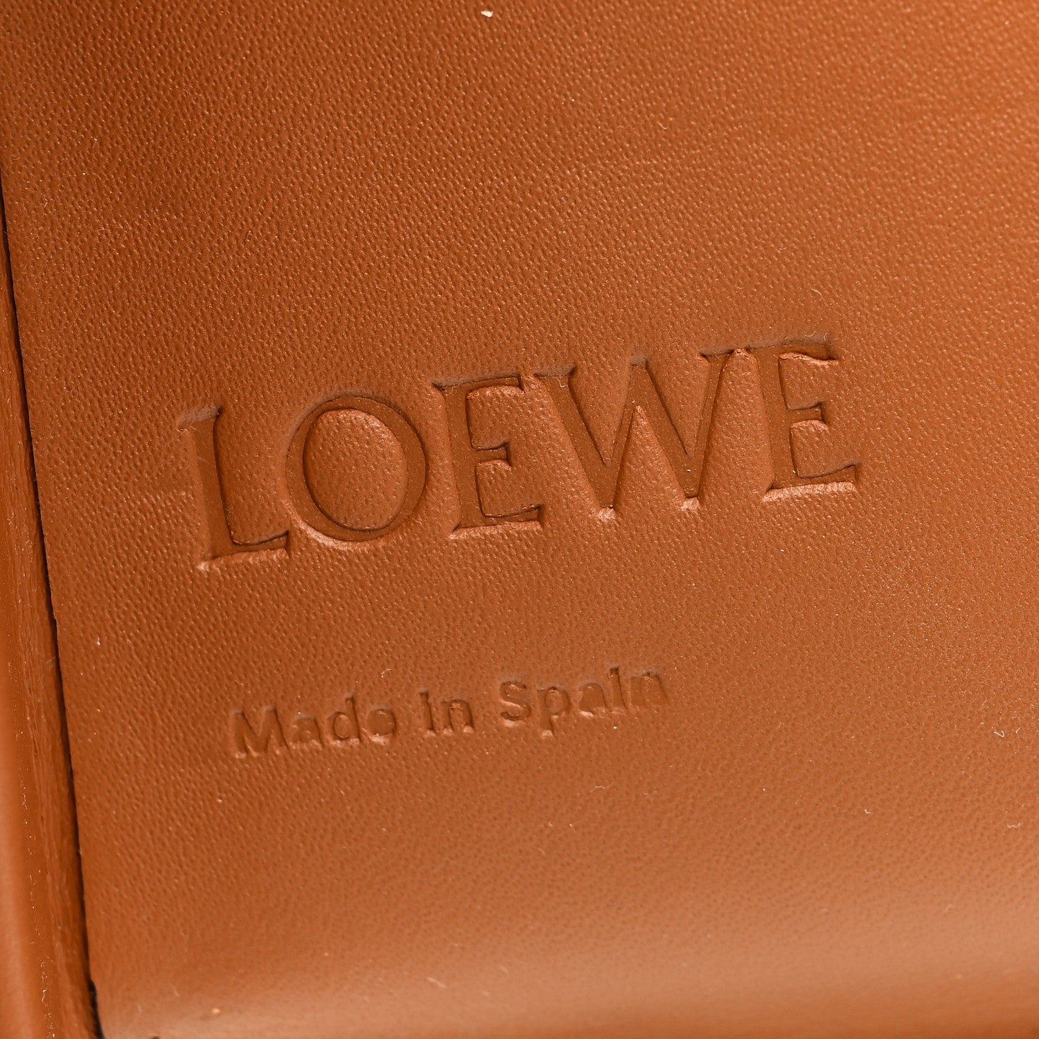 Loewe Soft Calfskin Small Heel Bag Tan 6 of 8