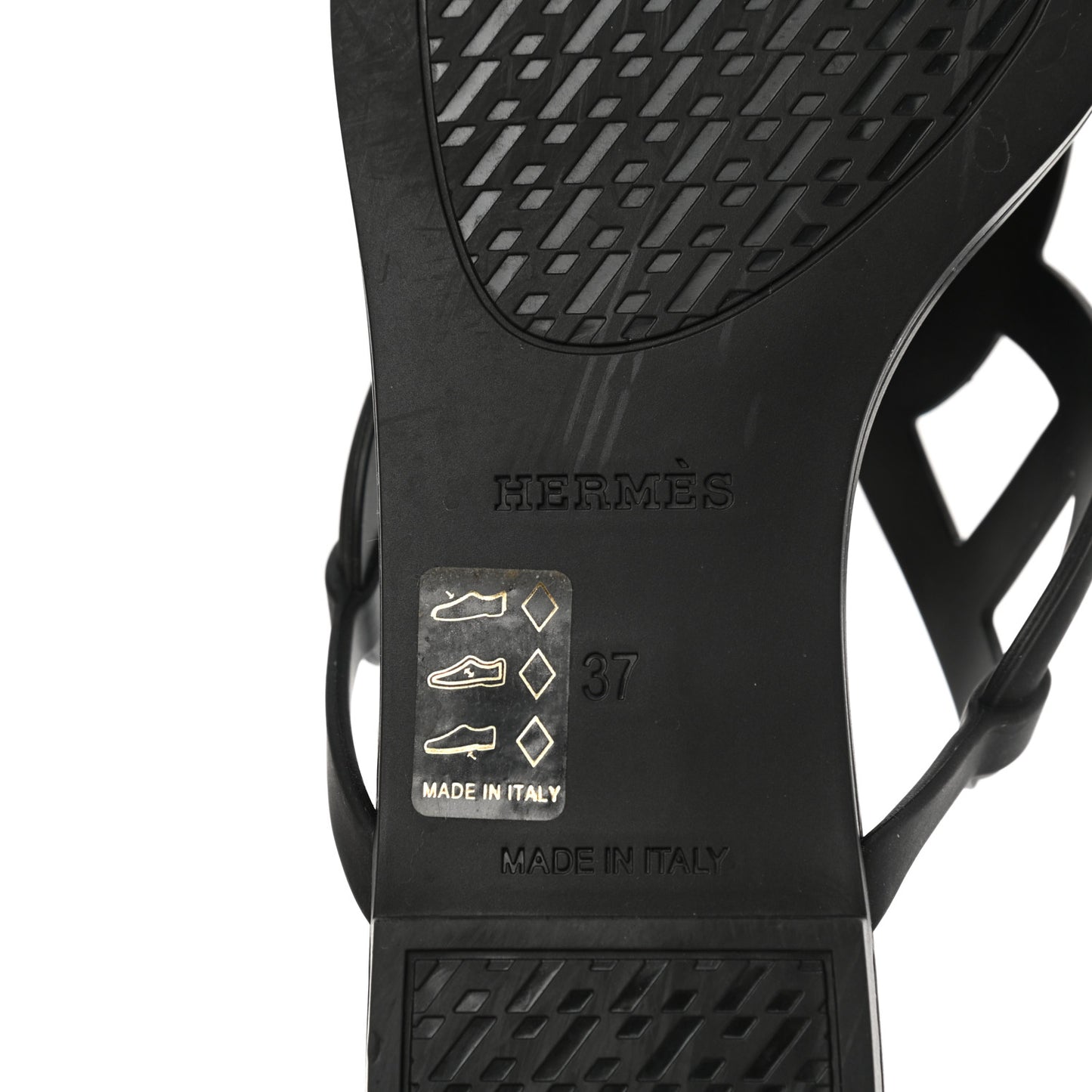 Rubber Womens Egerie Sandals 37 Black