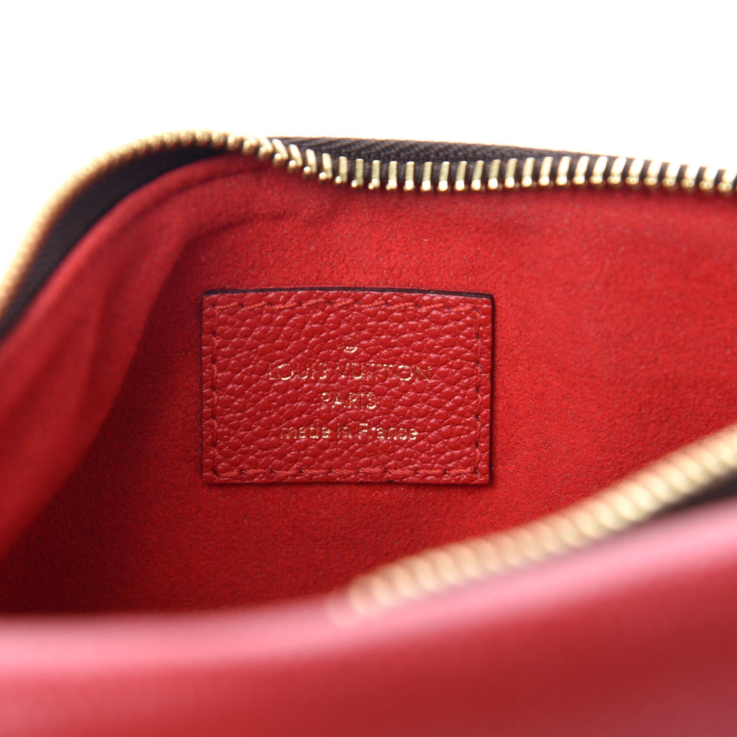 Monogram Twice Pochette Cherry