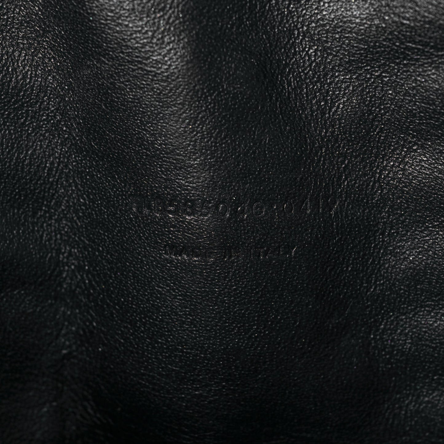Grain De Poudre Matelasse Monogram Mini Lou Camera Bag Black