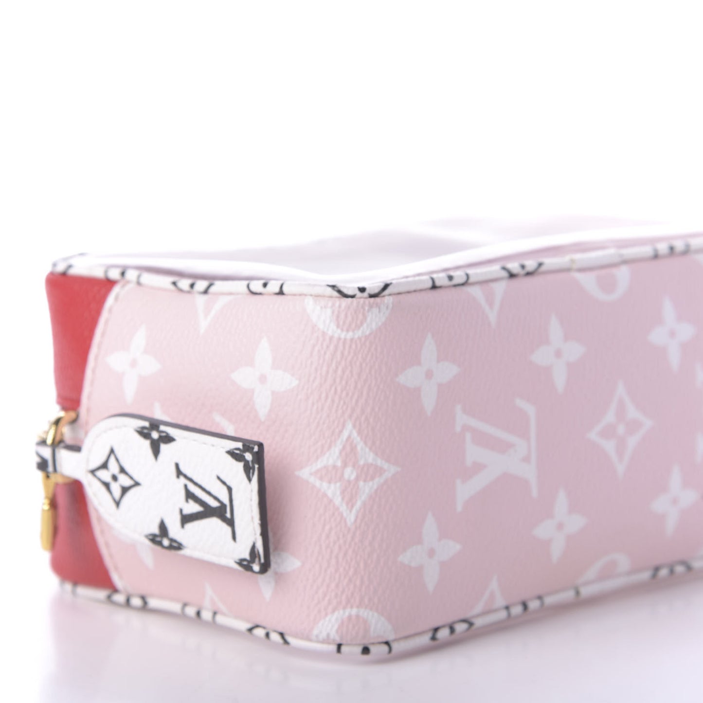 Monogram Giant Beach Pouch Rouge