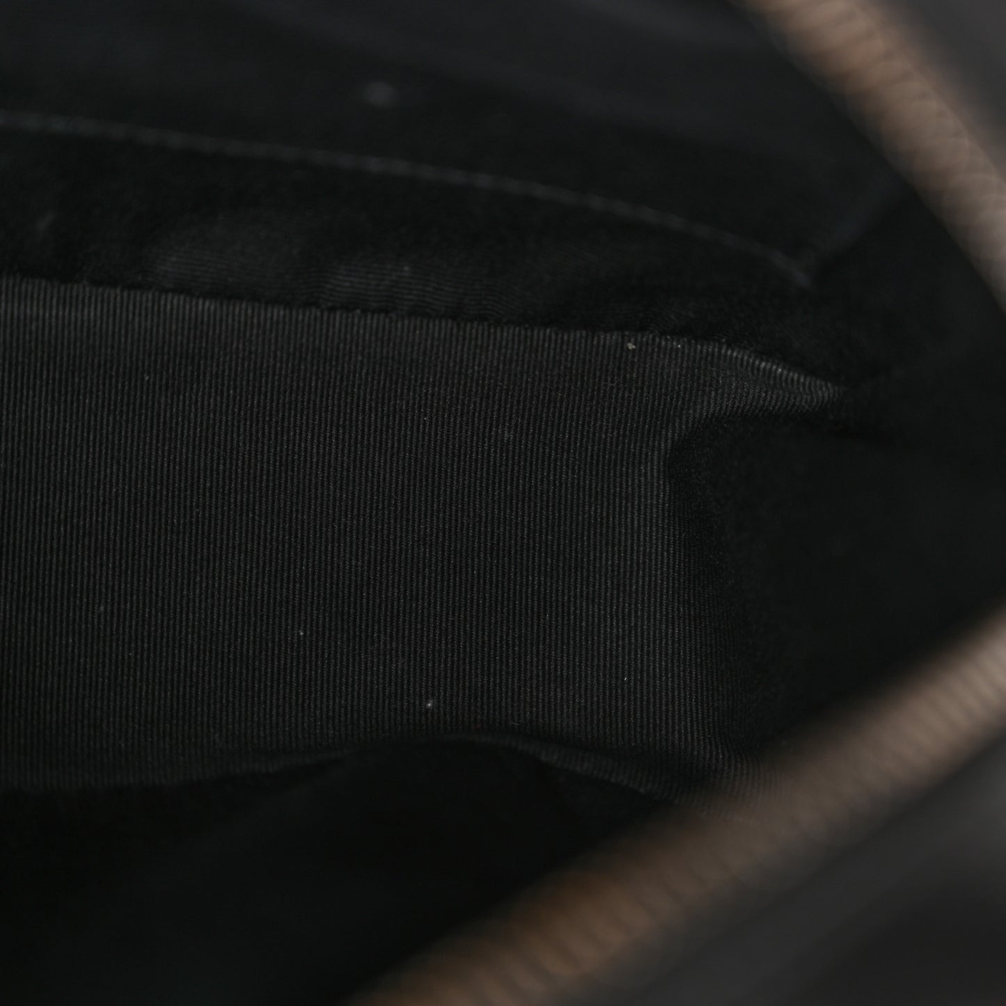 Calfskin Matelasse Monogram Lou Camera Bag Black