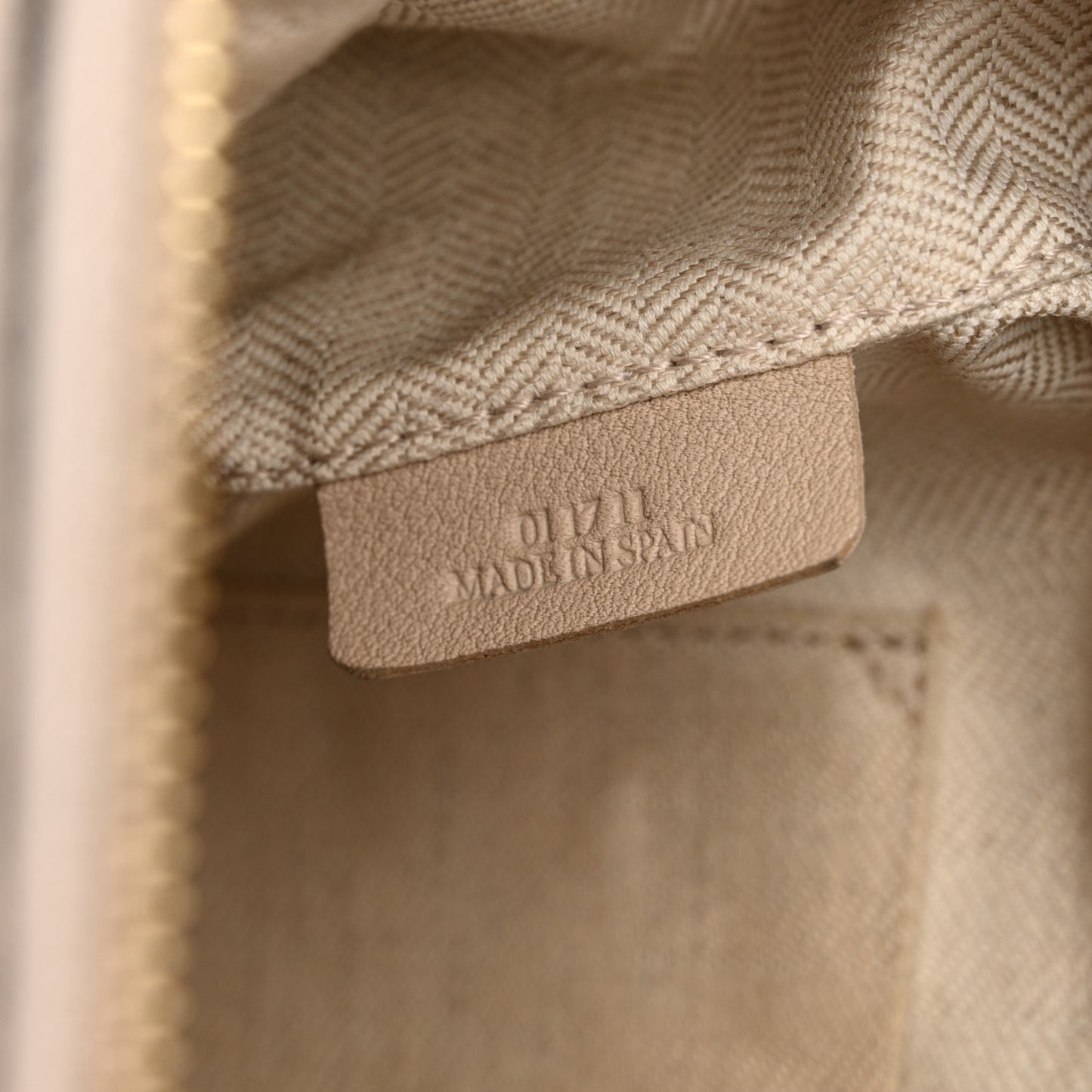 Calfskin Suede Small Puzzle Bag Blush