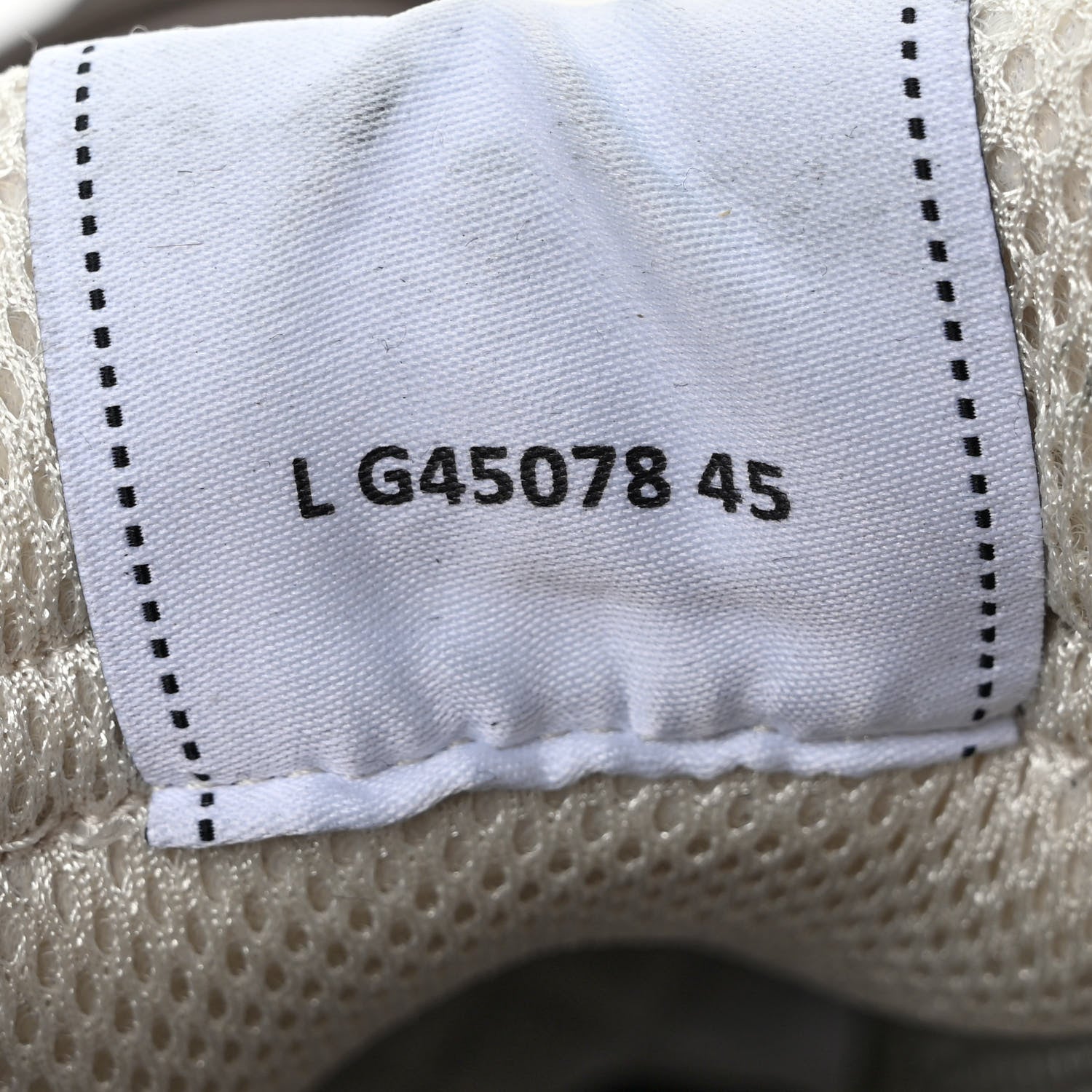 Chanel Fabric Laminated Calfskin Stretch CC Mens Sneakers 45 Brown Dark Grey 9 of 9