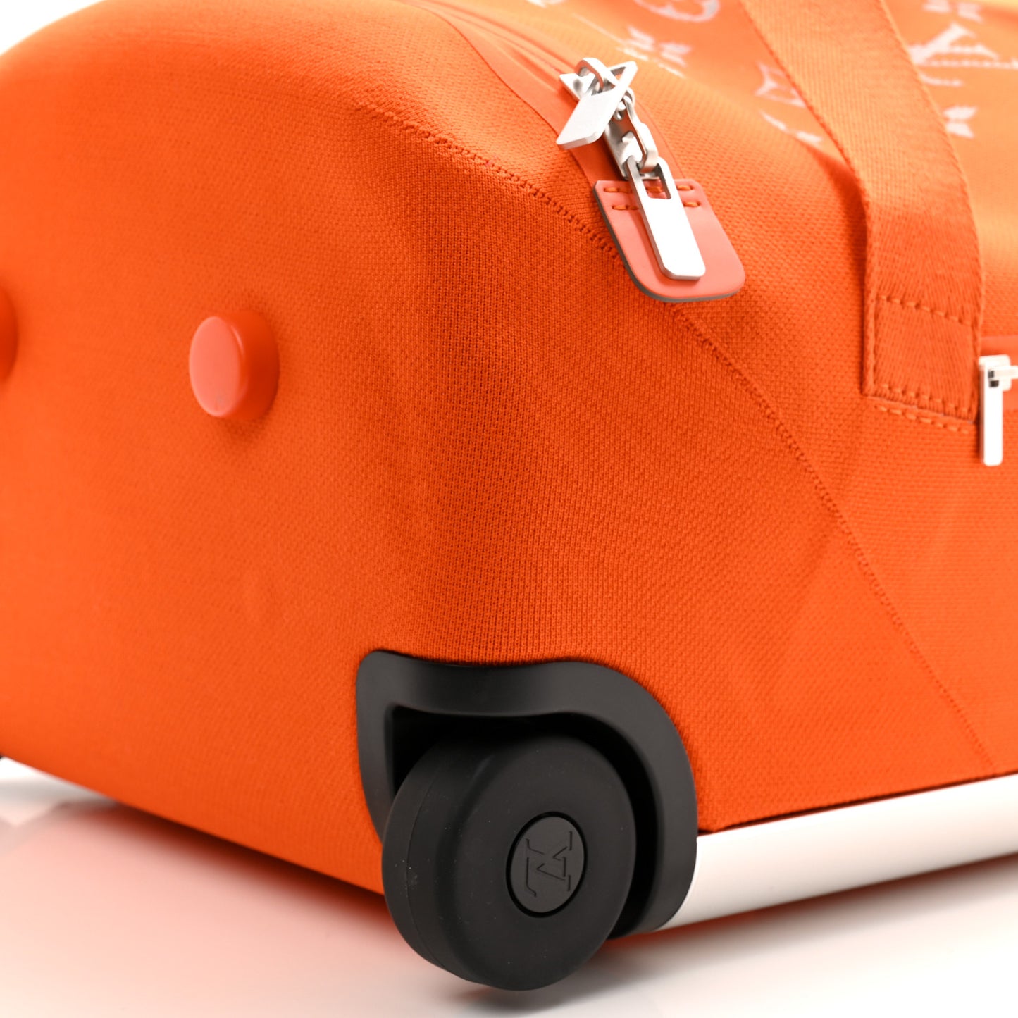 Knit Monogram Horizon Soft Duffle 55 Orange