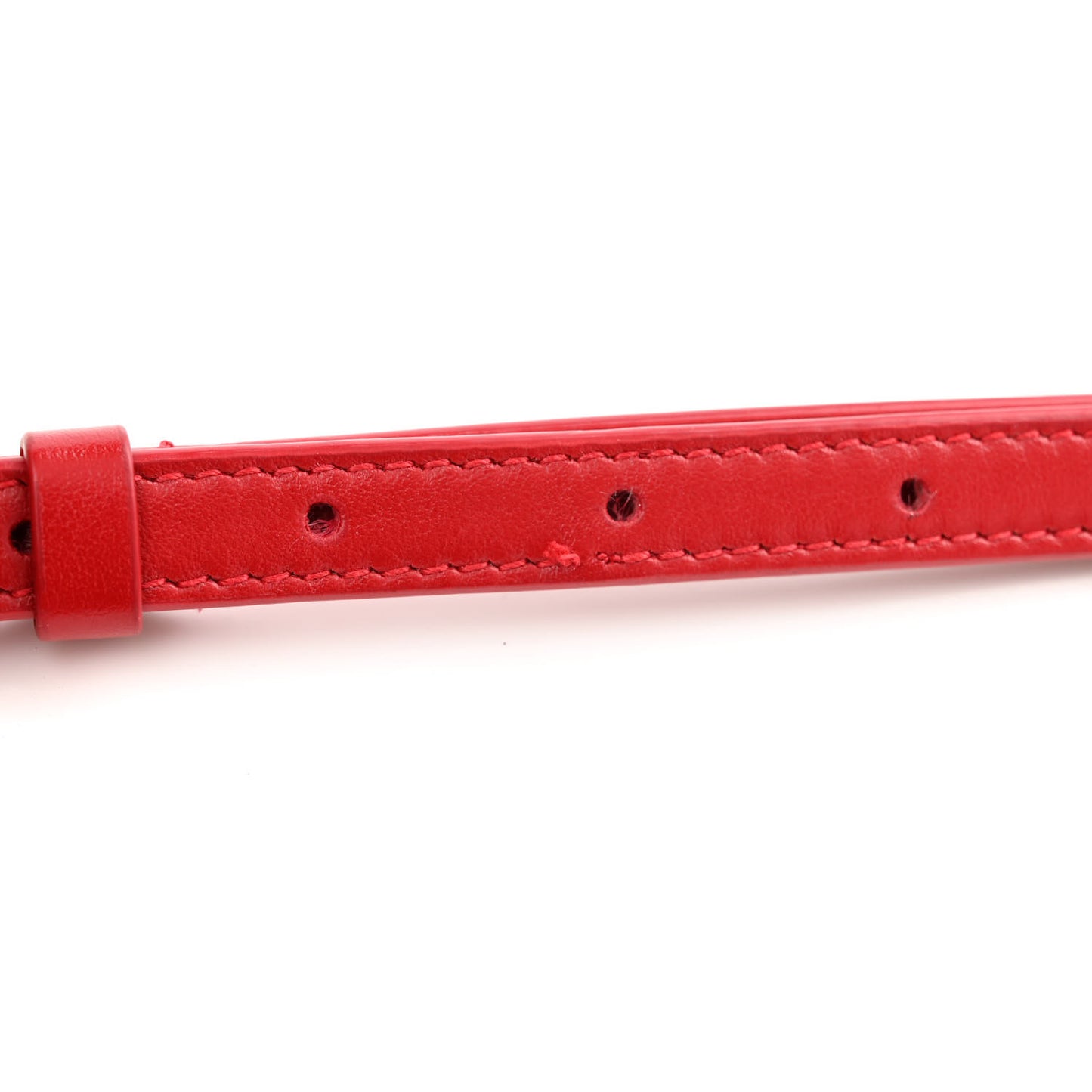 Calfskin Matelasse Monogram Lou Camera Bag Red