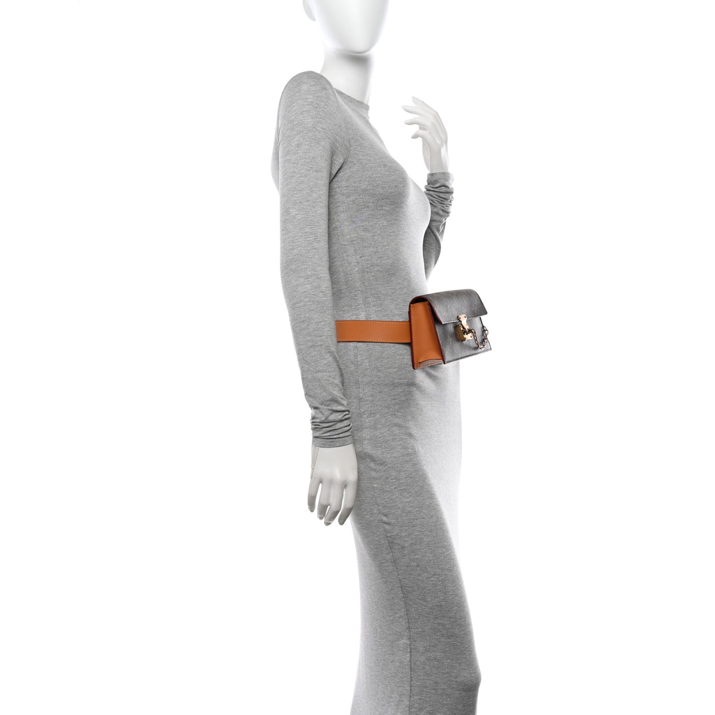 Monogram S Lock Belt Pouch MM