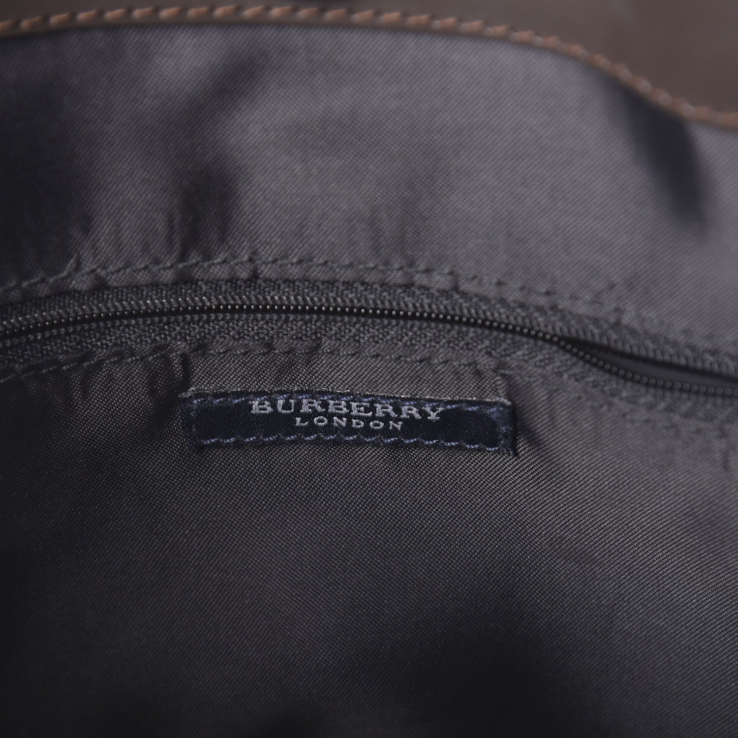 Burberry Smoked House Check Tote Chocolate 6 of 10