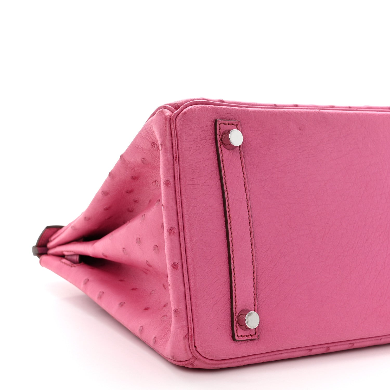 Hermes Ostrich Birkin 30 Fuchsia 9 of 10