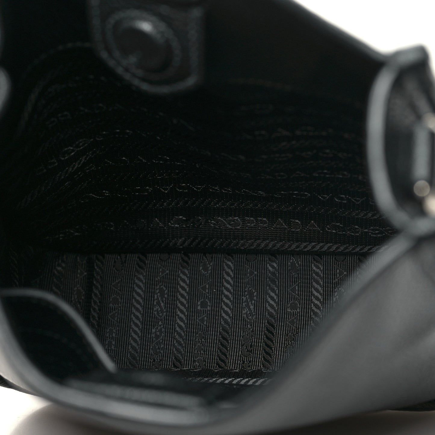 Vitello Daino Soft Mini Hobo Messenger Bag Black