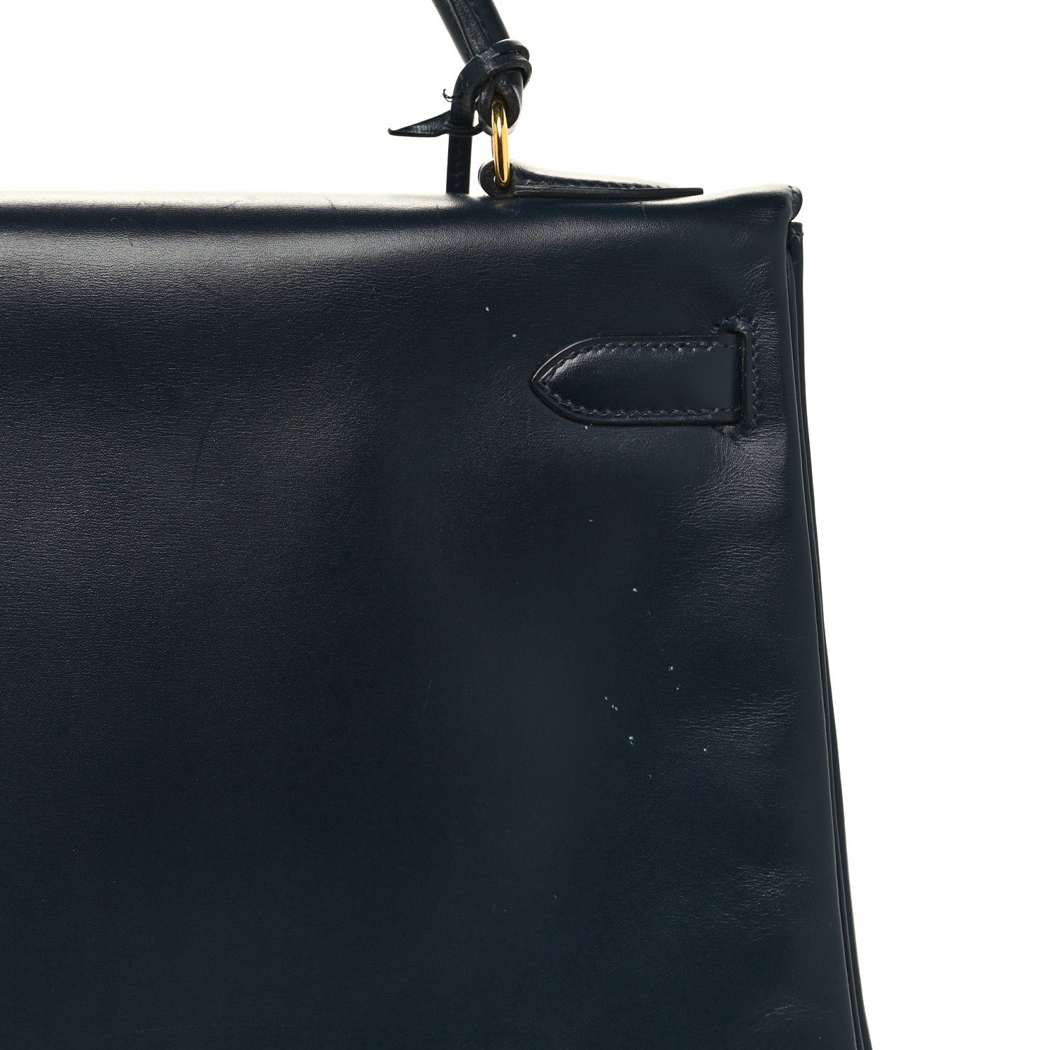 Hermes Box Kelly Retourne 32 Indigo 13 of 15