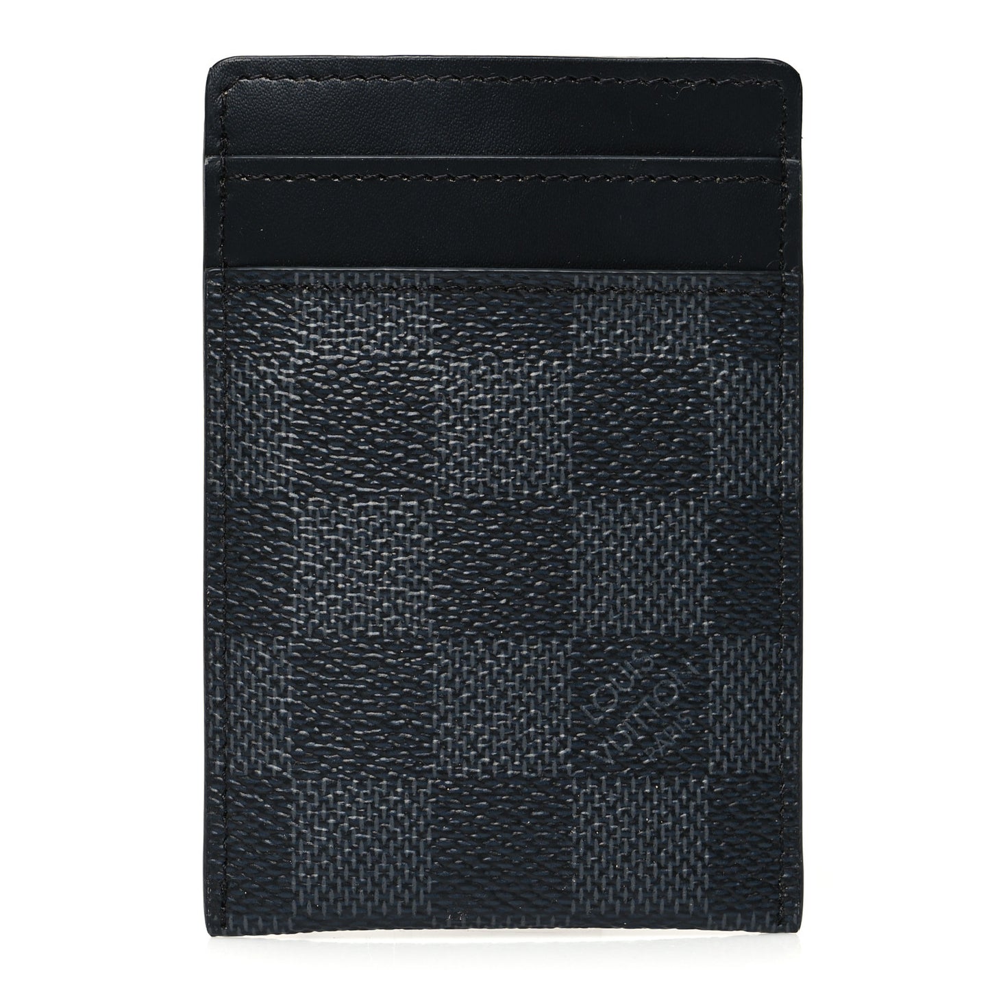 Damier Graphite Pince Card Holder Bill Clip