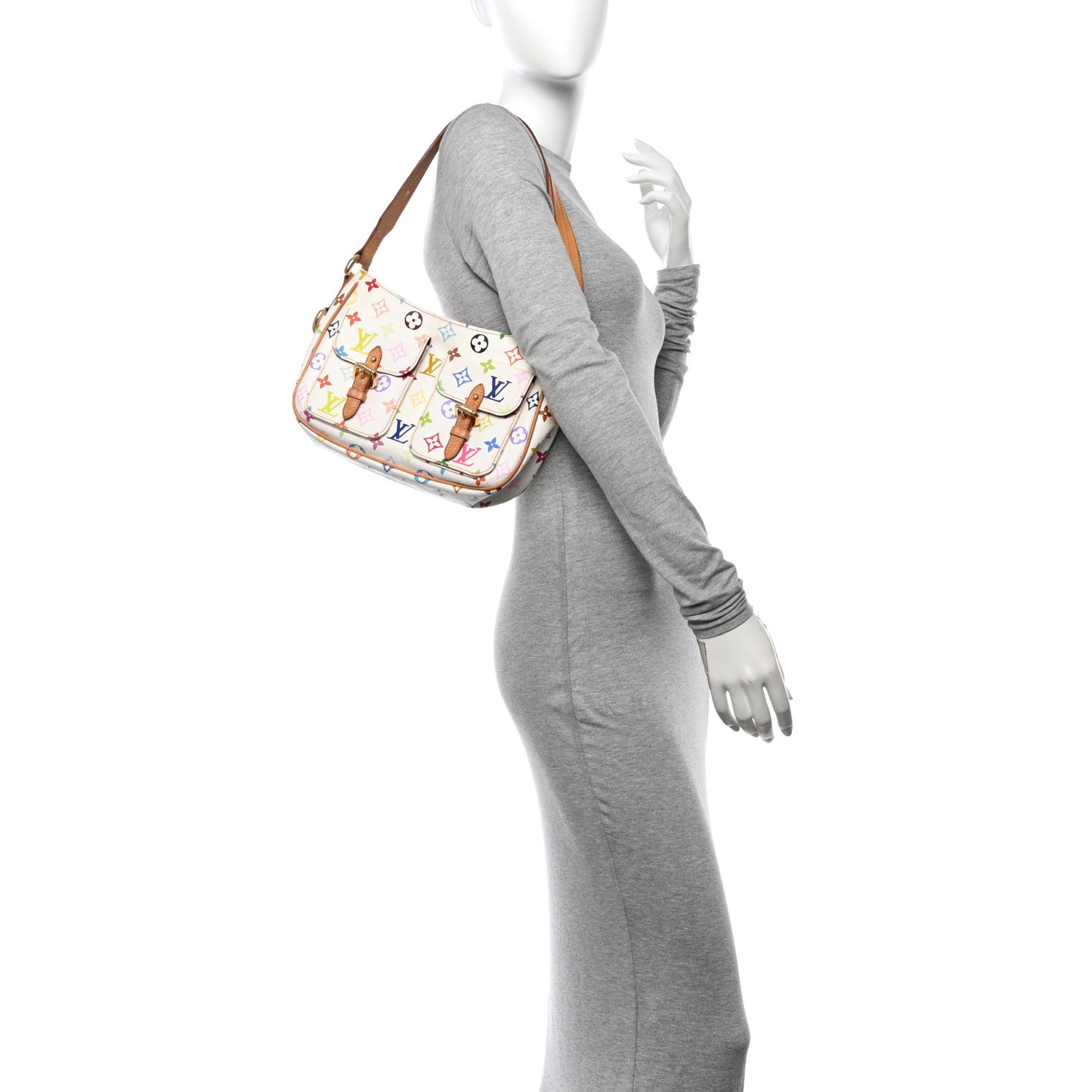 Monogram Multicolor Lodge PM White