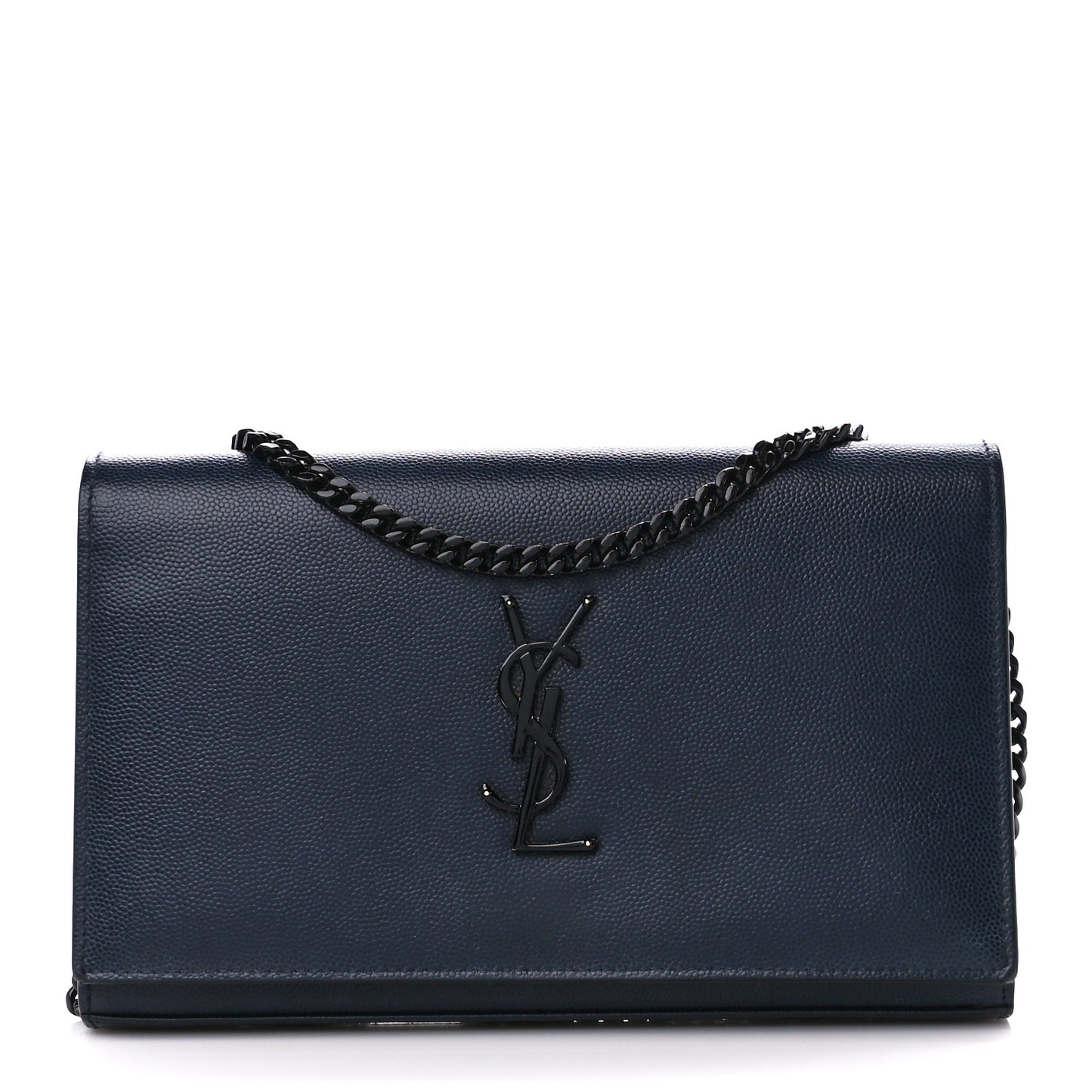 Grain De Poudre Monogram Chain Wallet Marine