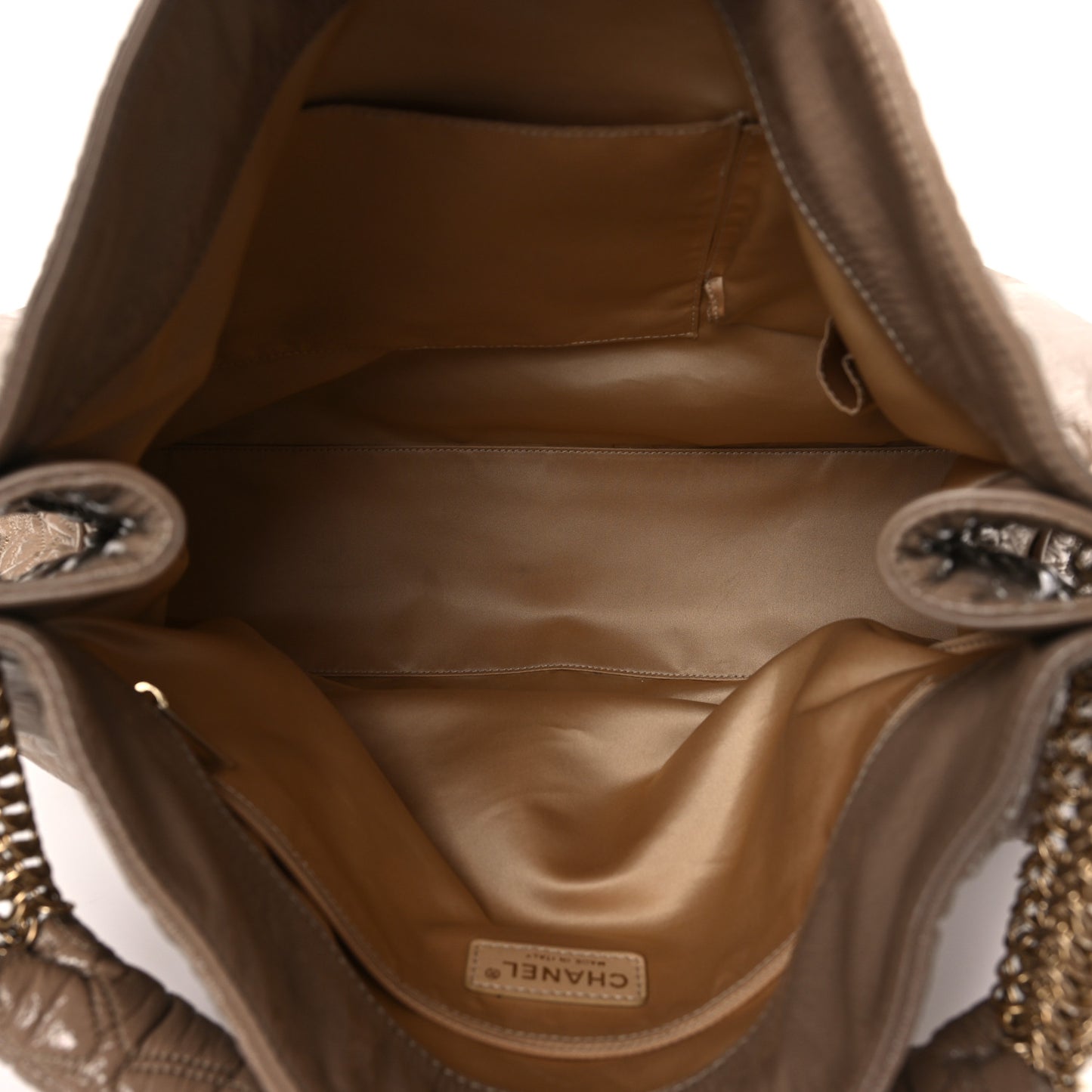Vinyl Rodeo Tote Beige