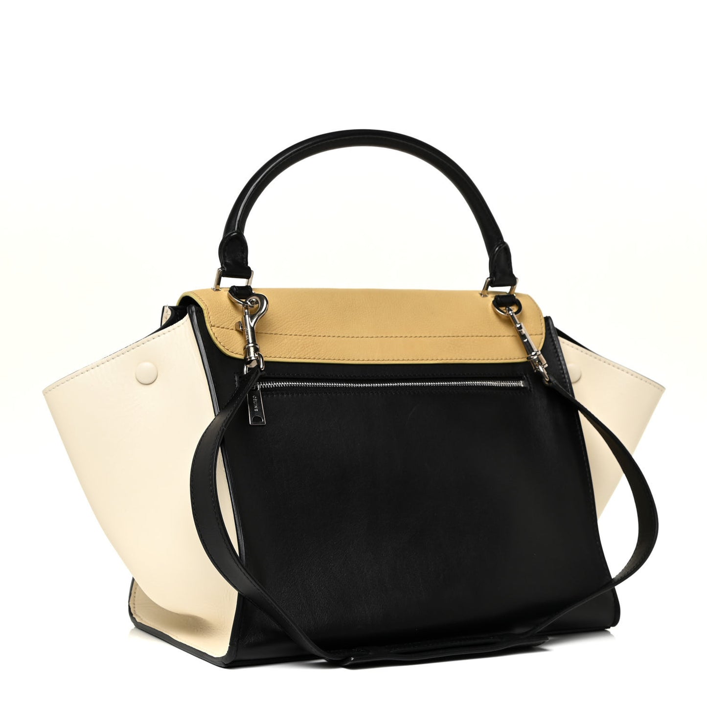 Velluto Calfskin Medium Tri-Color Trapeze