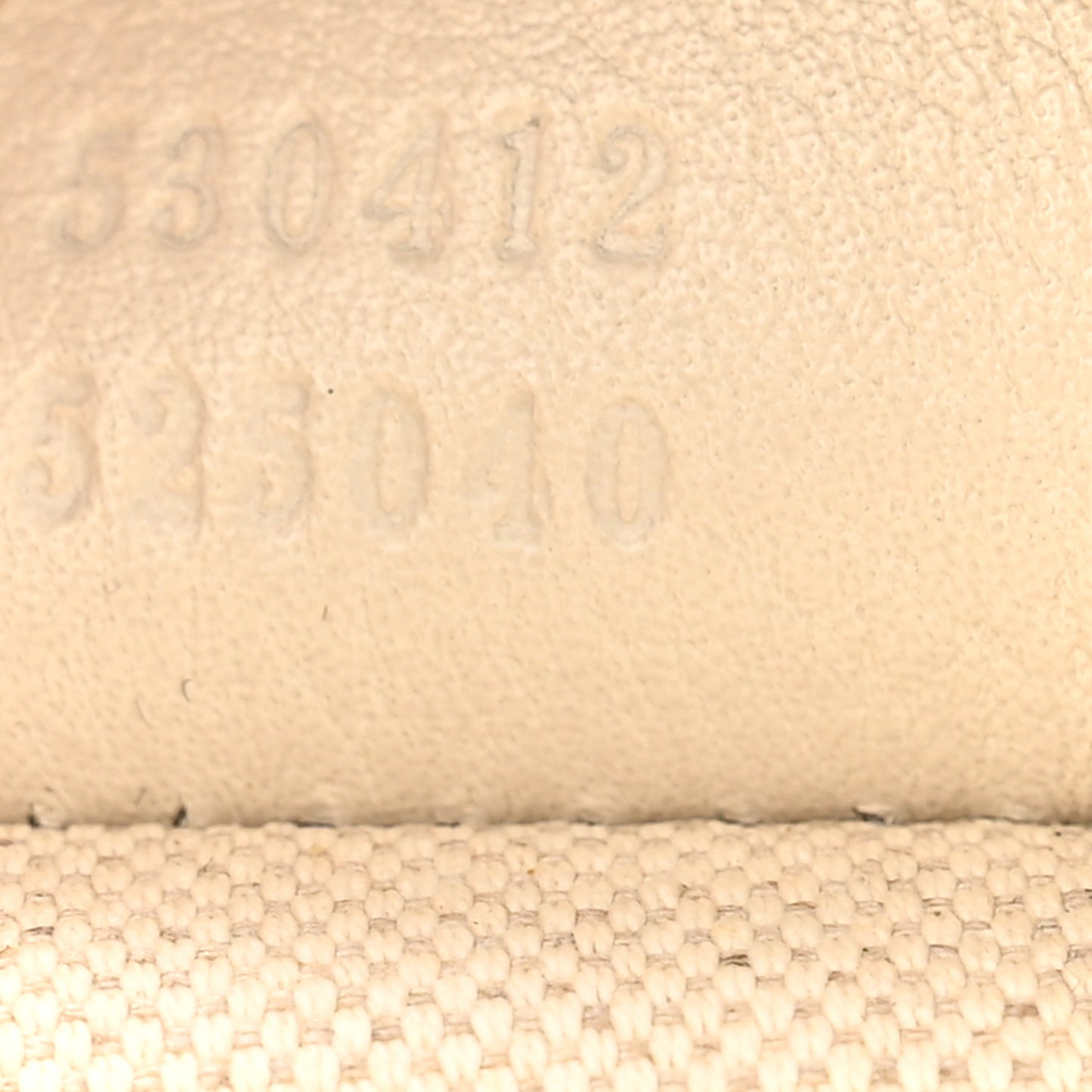 Grained Calfskin Logo Belt Bag White