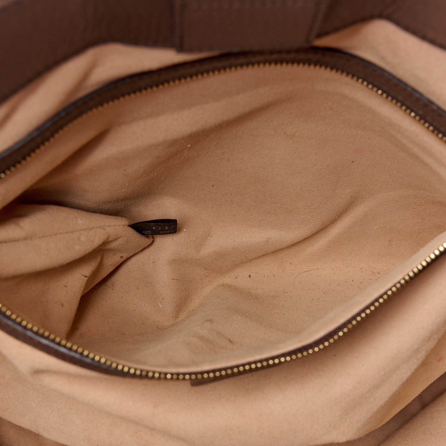 GG Supreme Monogram Medium Ophidia Shopping Tote Brown