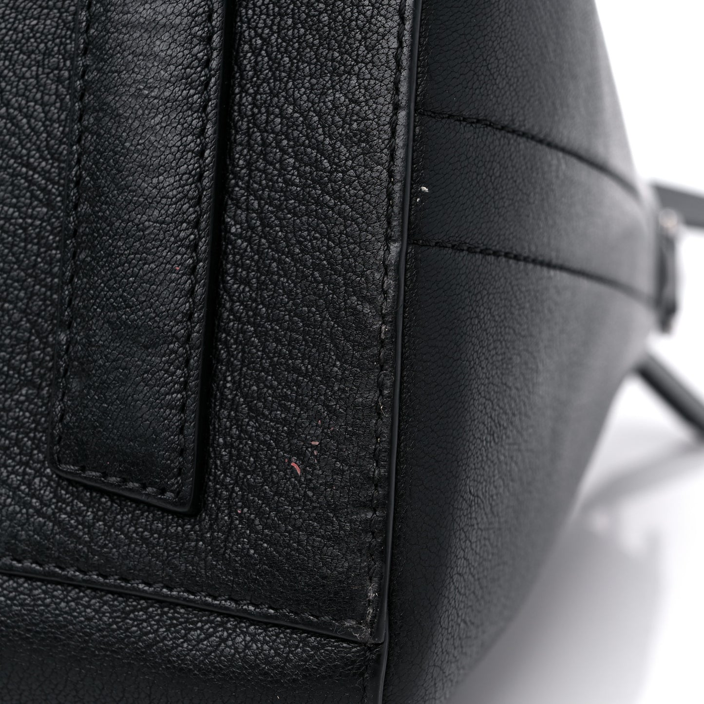 Sugar Goatskin Large Antigona Black