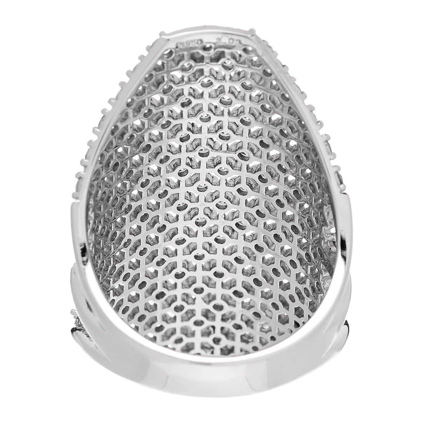 Platinum Diamond 2.00ctw Cocktail Ring 54 6.75