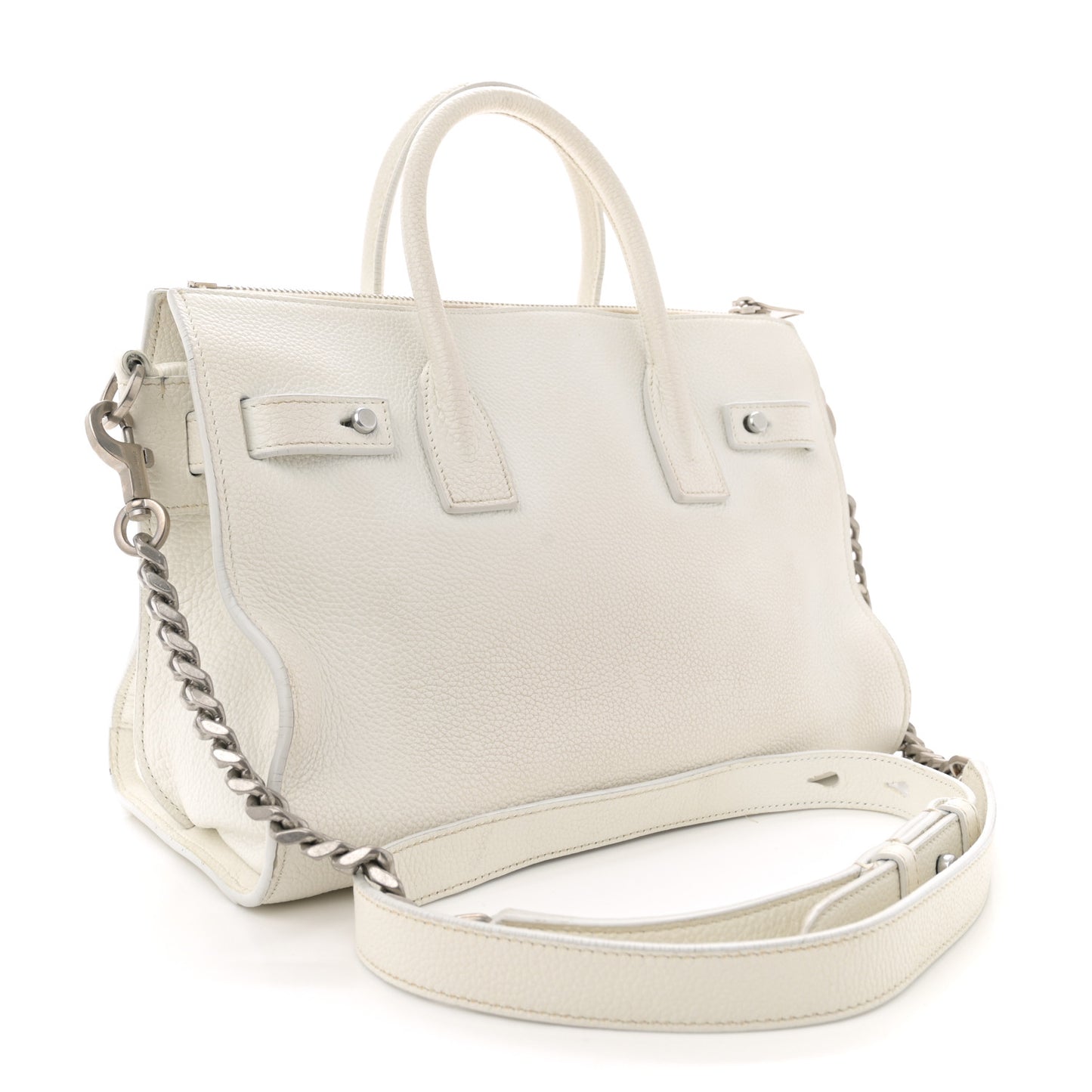 Calfskin Baby Supple Sac De Jour White