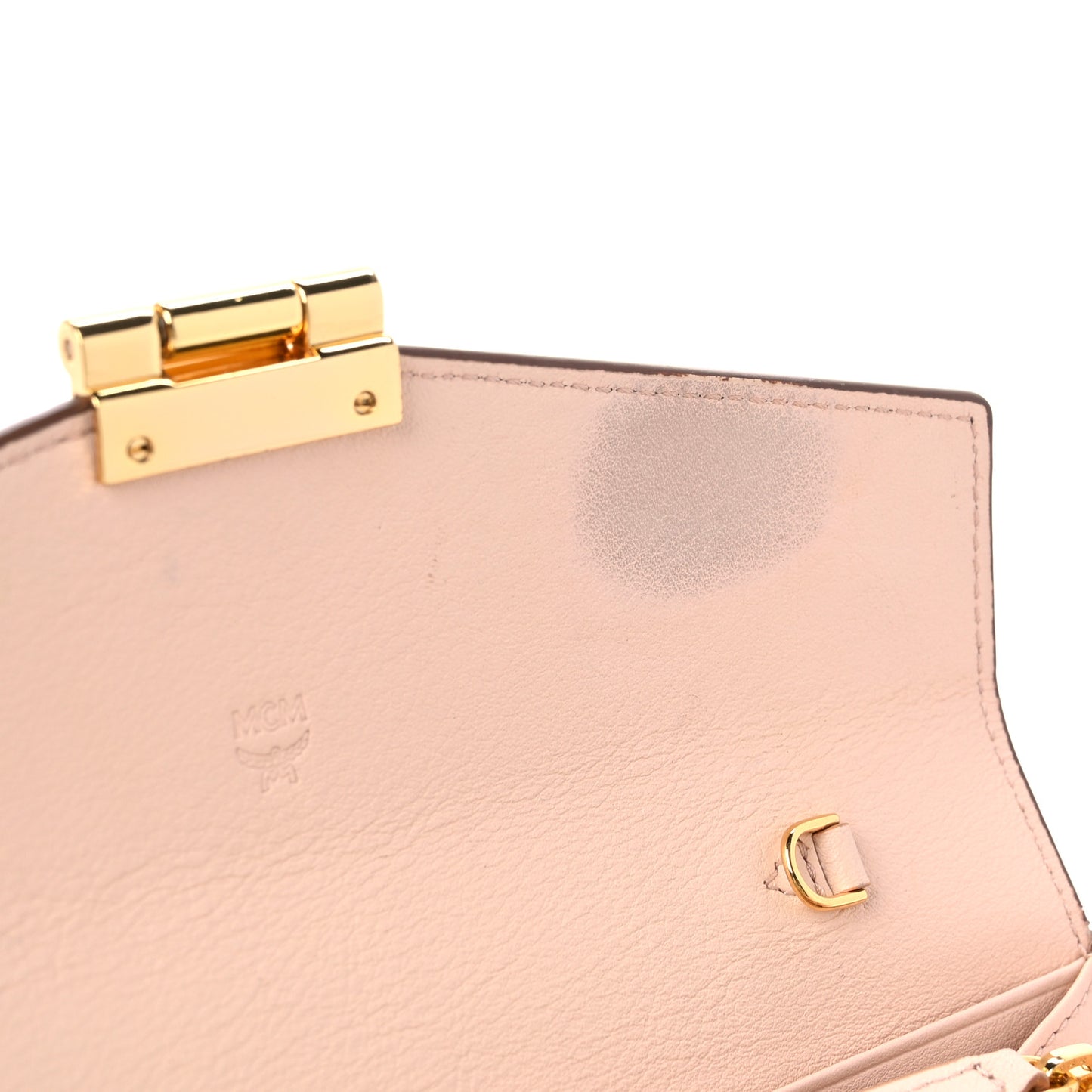 Calfskin Ottomar Large Patricia Wallet On Chain Cognac