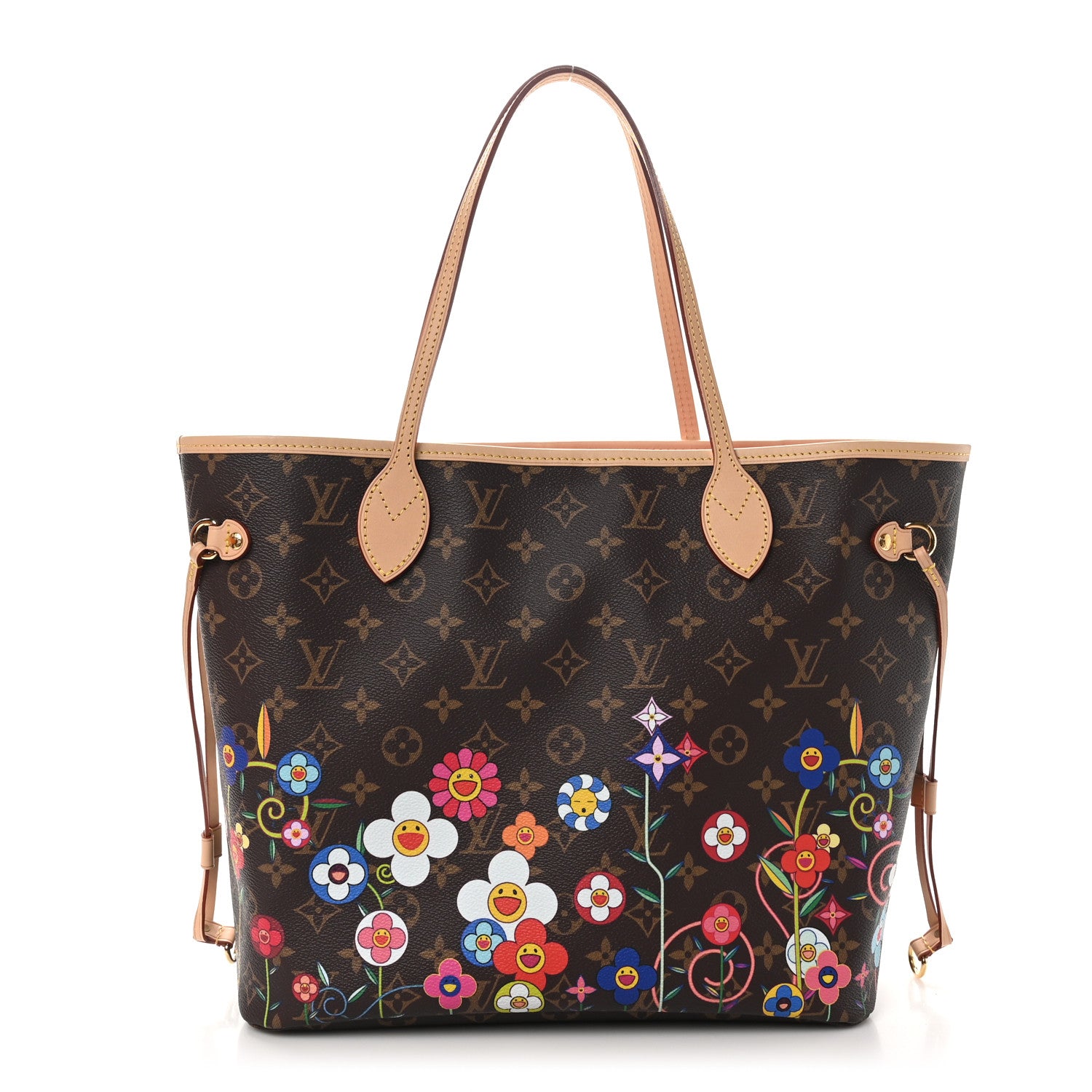 Louis Vuitton LV X TM Monogram Flowers Neverfull MM 1699381