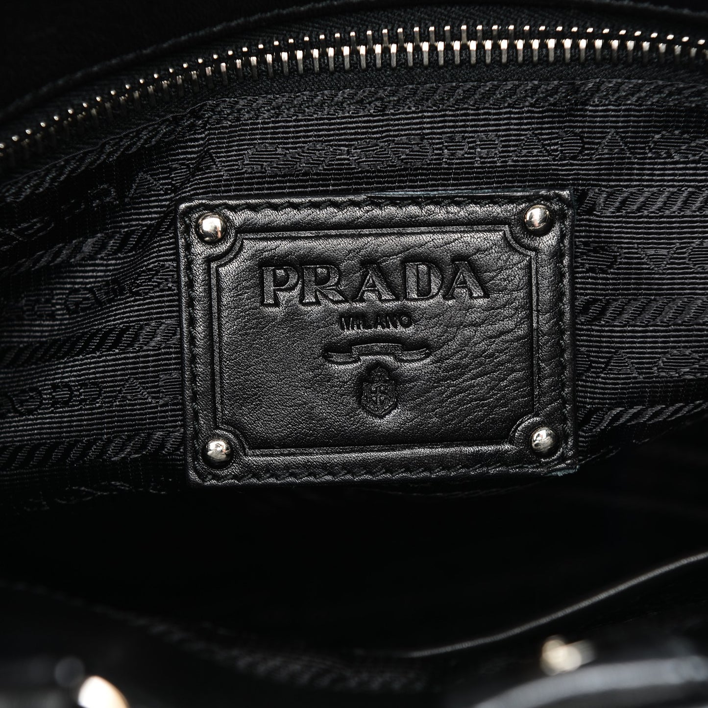 Deerskin Shoulder Bag Black