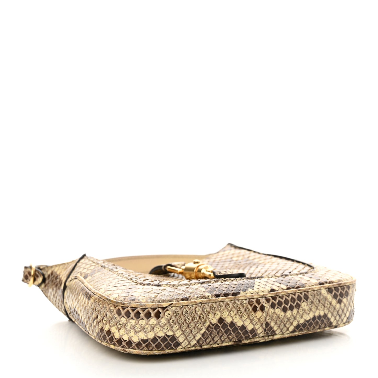 Snakeskin Mini Jackie 1961 Hobo Beige