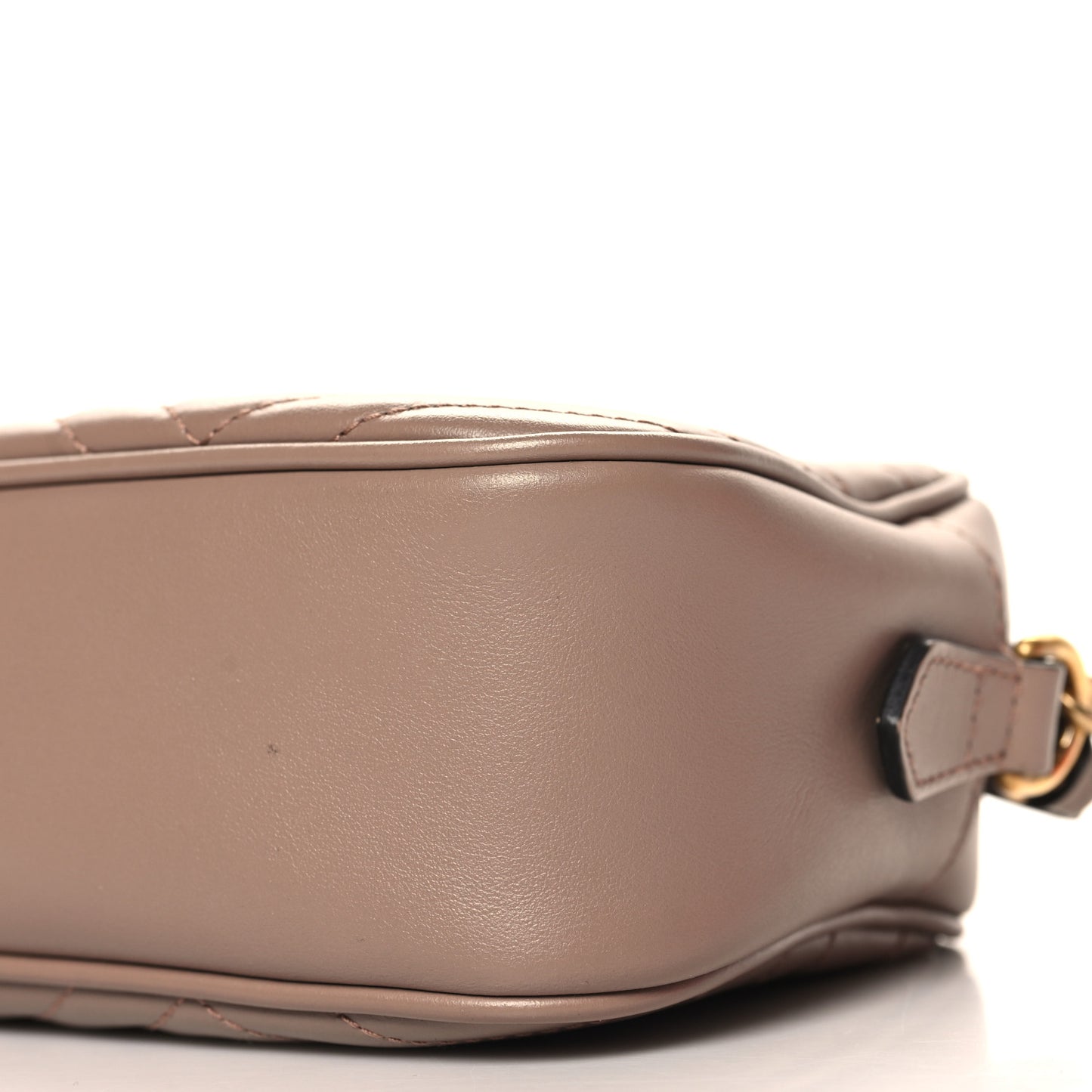 Calfskin Matelasse Small GG Marmont Chain Shoulder Bag Porcelain Rose